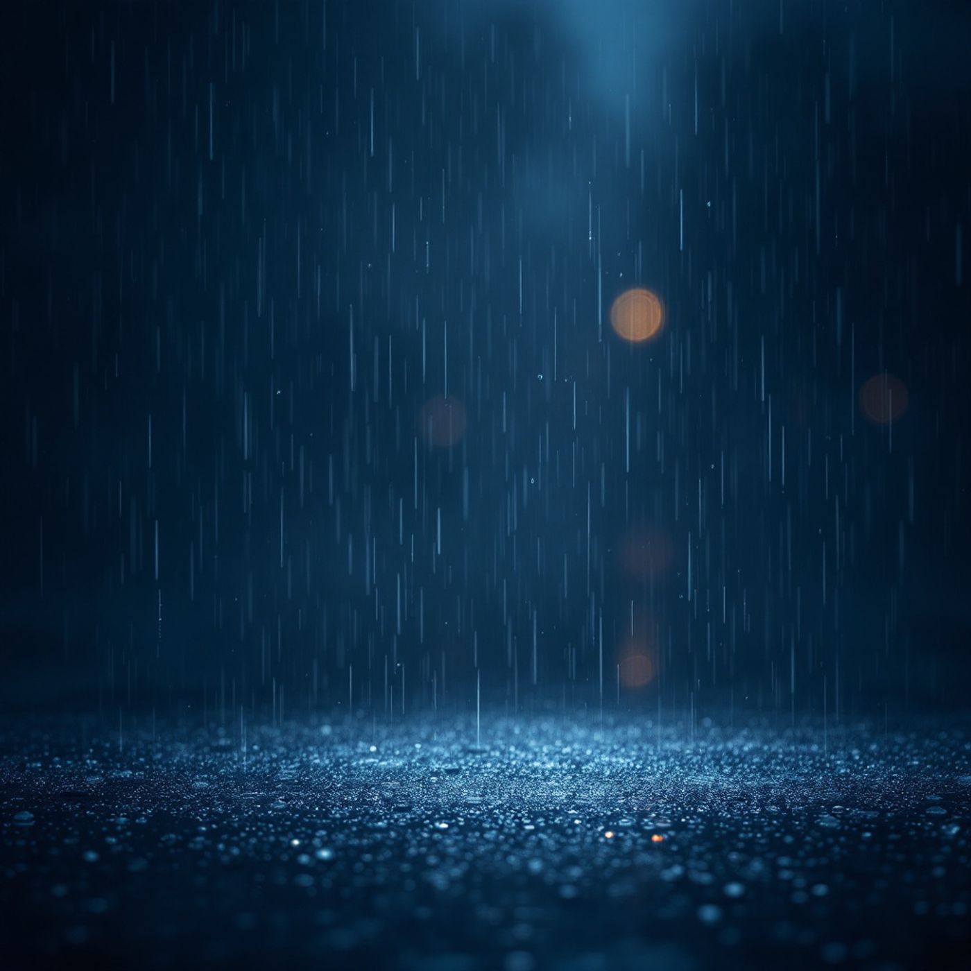 Guided Rest with Heavy Rain for Inner Peace