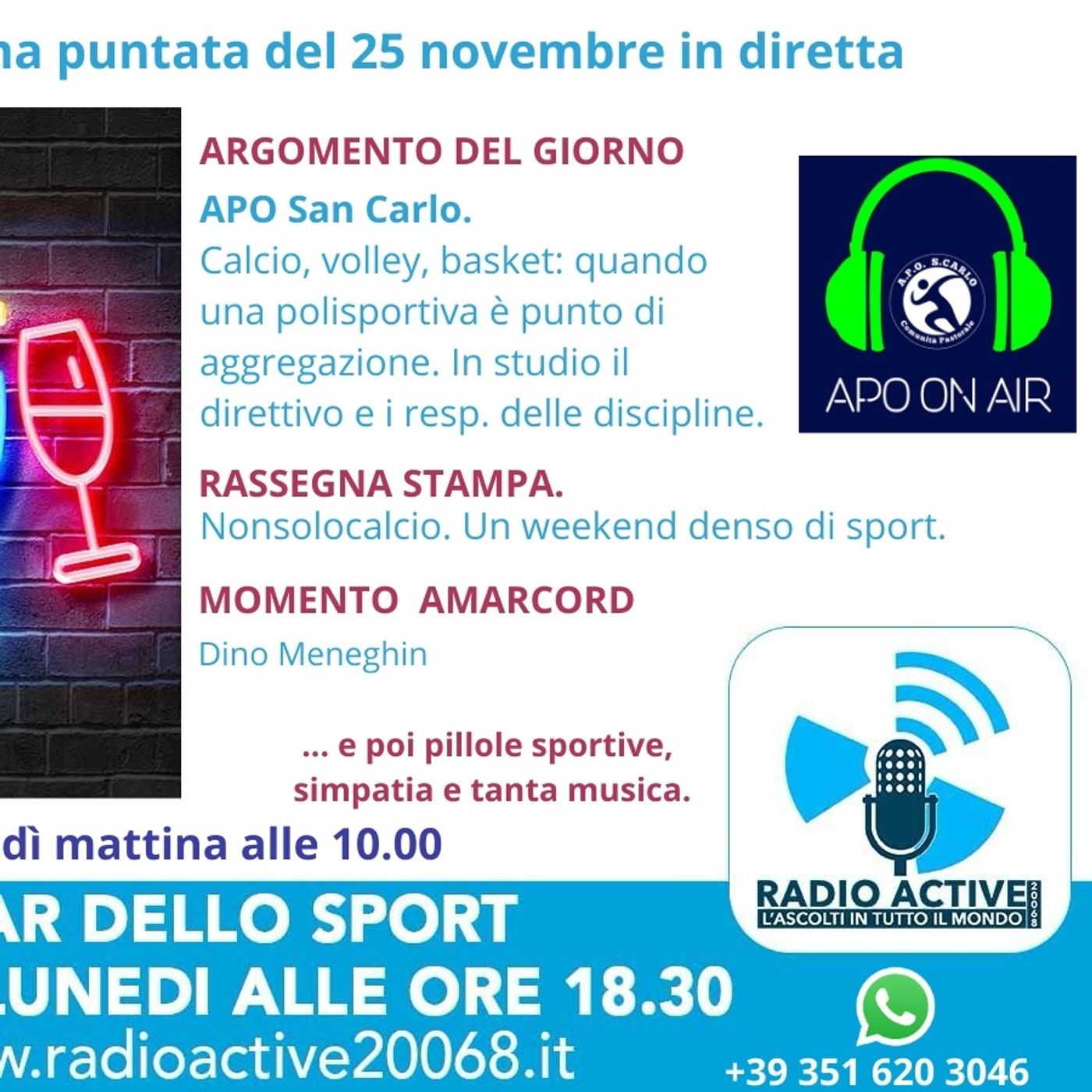 Bar dello Sport - 25 novembre - APO San Carlo episode artwork