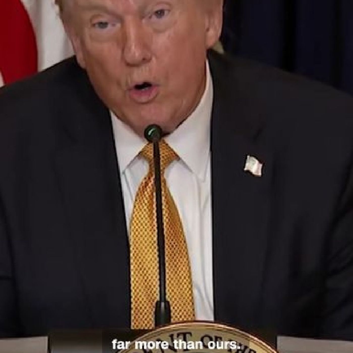 President Donald Trump criticized US allies who have refused his demands to send warships to help escort tankers through the Strait of Hormu episode artwork