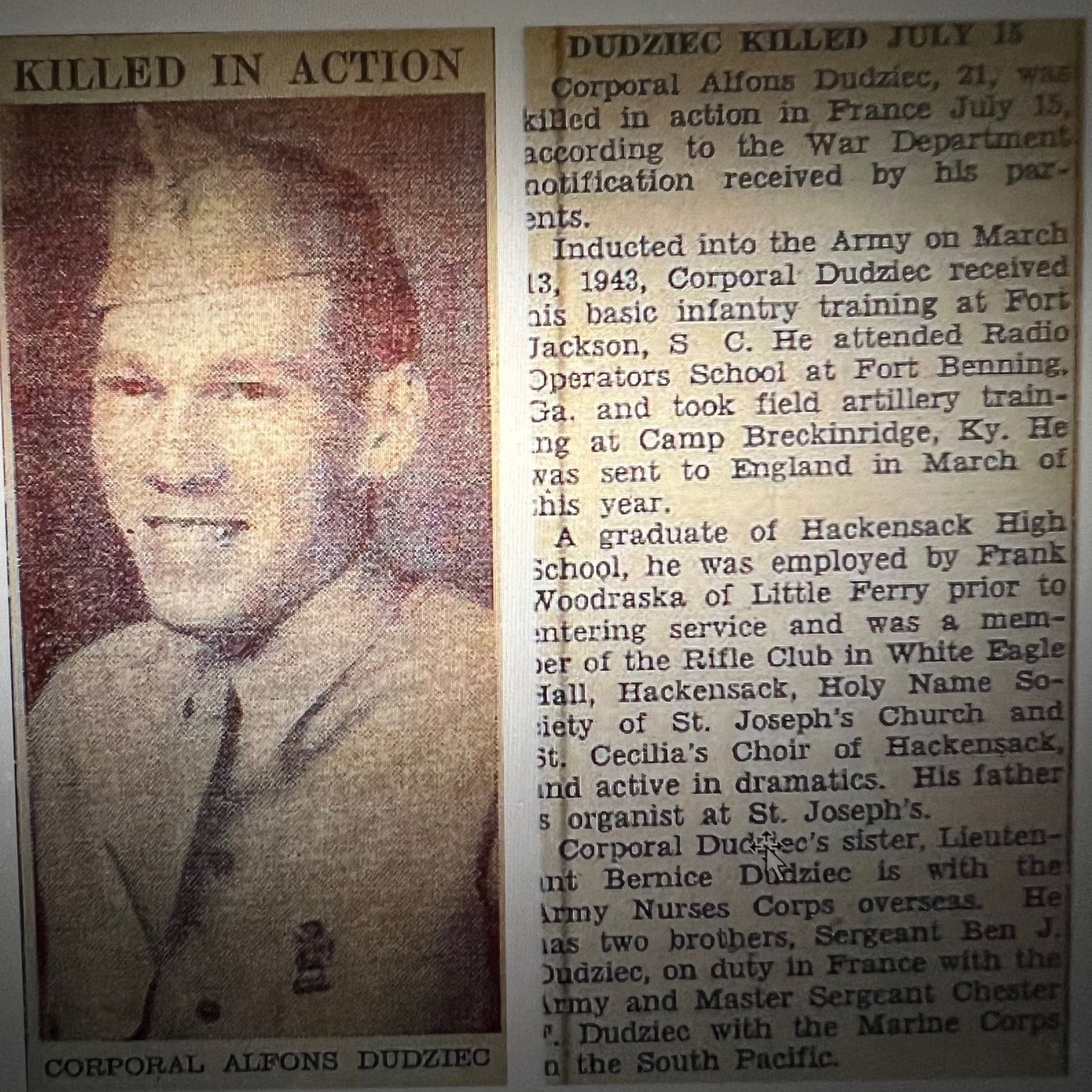 War and Family: Letters Home