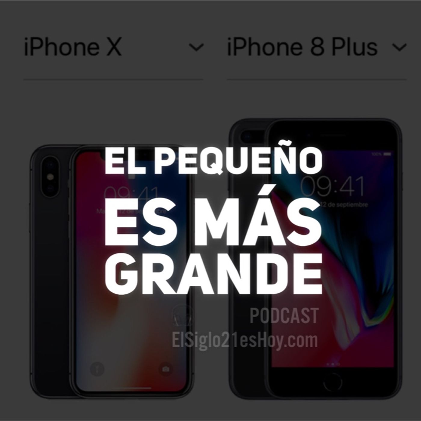 iPhone X es más chico pero más grande