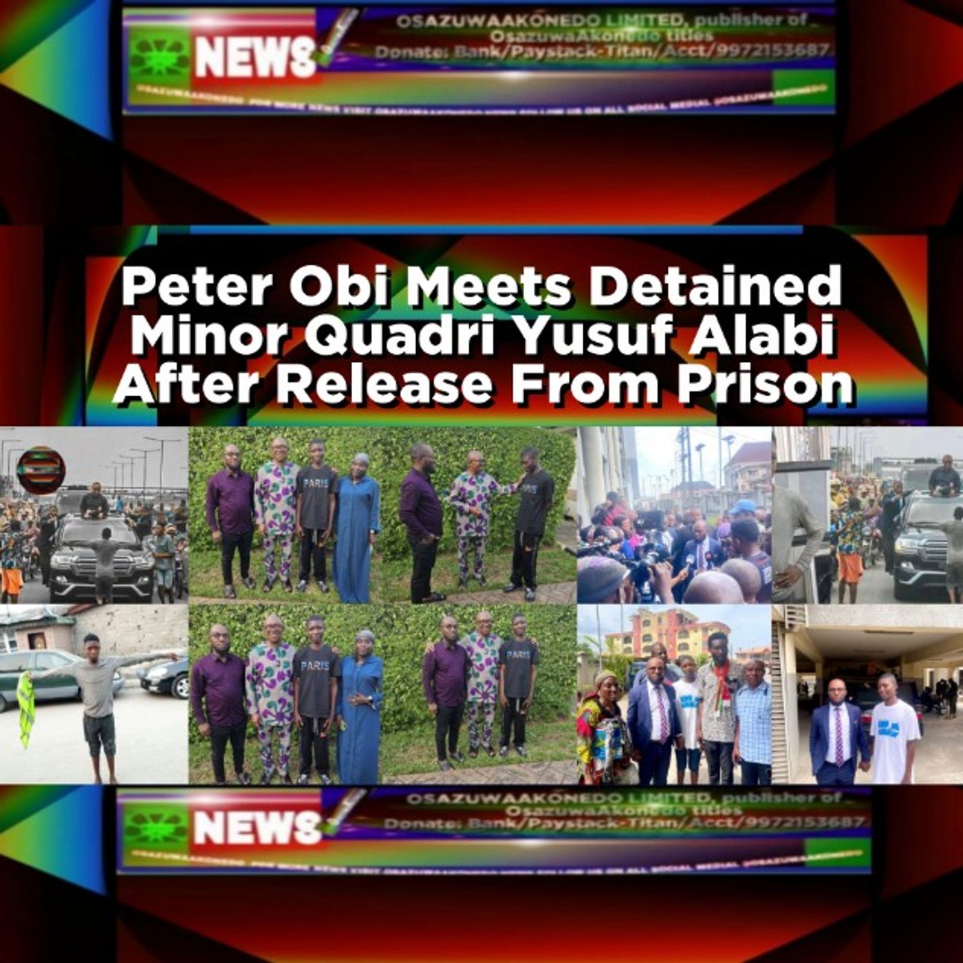 Peter Obi Meets Detained Minor Quadri Yusuf Alabi After Release From Prison episode artwork