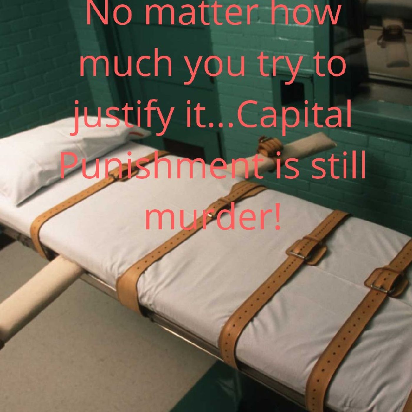 Capital PUNISHMENT IS MURDER! State Of TEXAS Do Not Murder Patrick Murphy