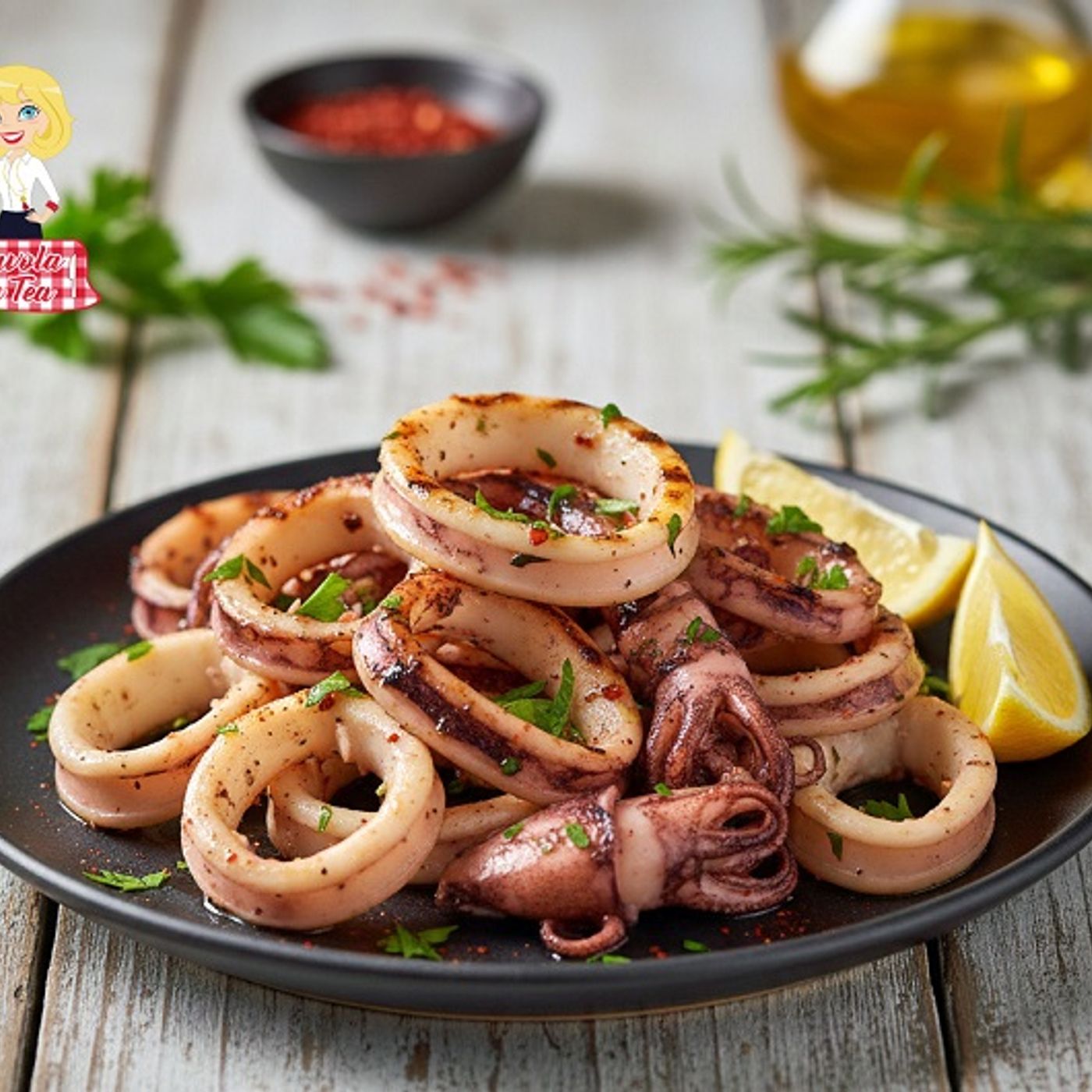 Calamari alla griglia teneri episode artwork