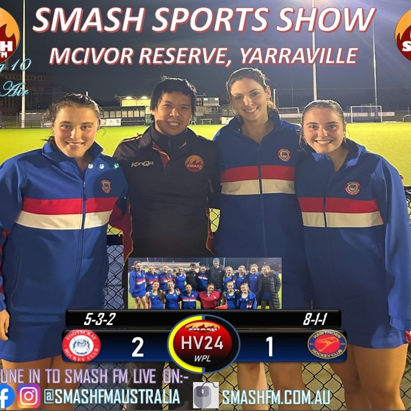 SSS10THYR: Footscray HC HV24 WPL WK20 Post Game Interviews 060624