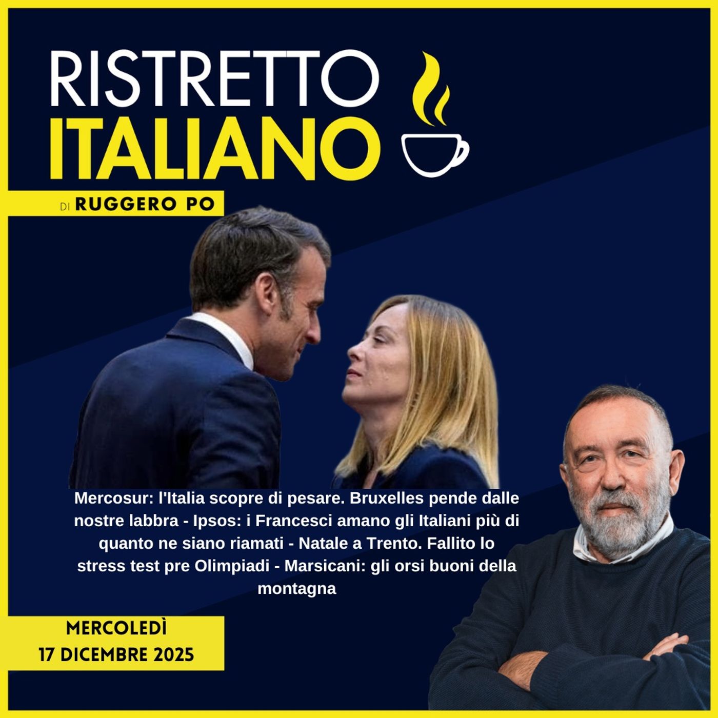 Ristretto Italiano - 17 dicembre 2025 episode artwork