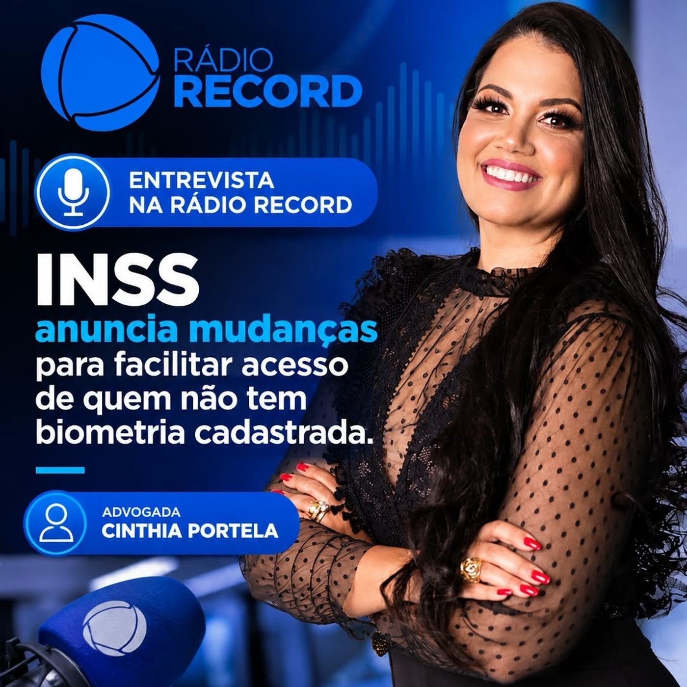 RÁDIO RECORD: INSS ANUNCIA MUDANÇAS PARA FACILITAR ACESSO DE QUEM NÃO TEM BIOMETRIA CADASTRADA