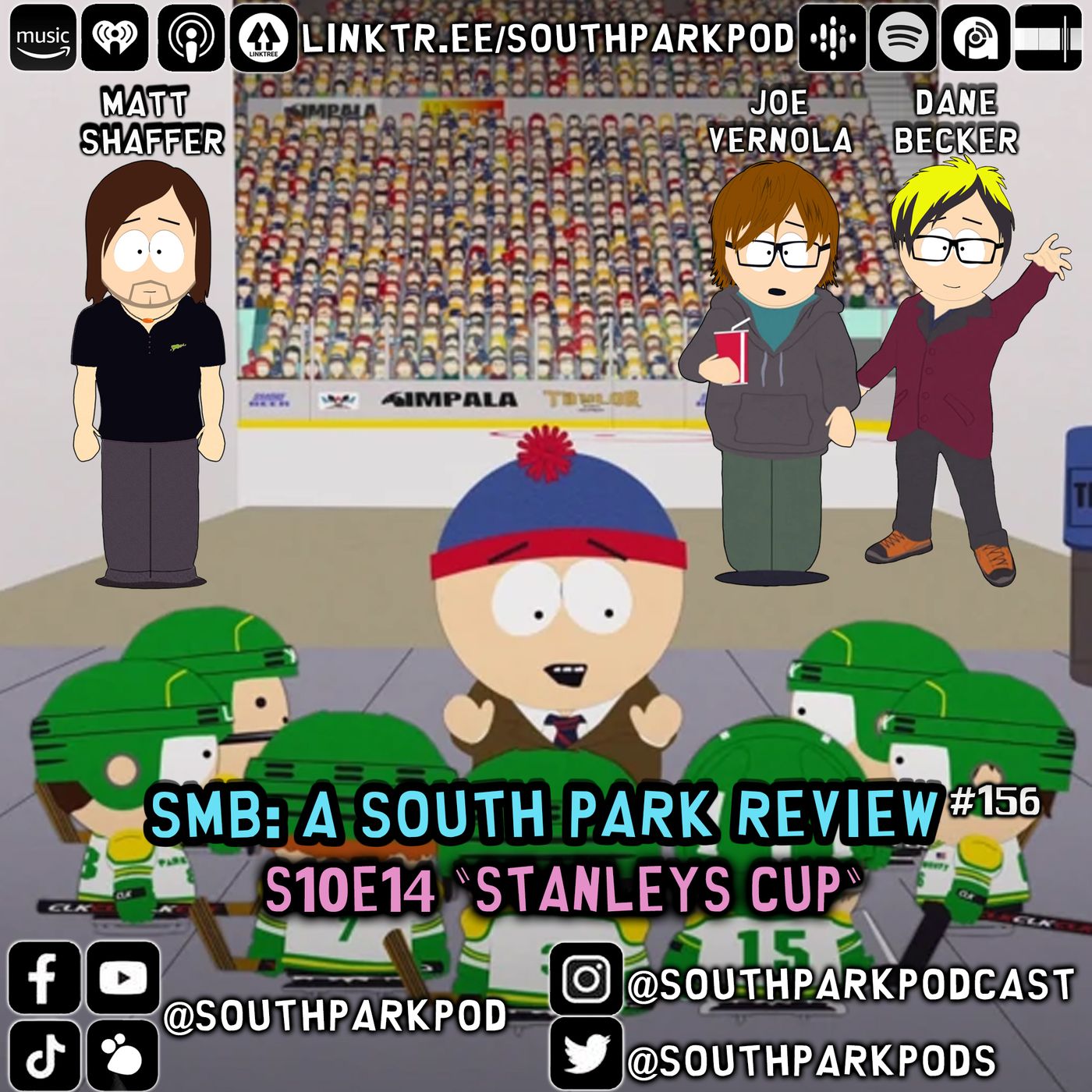 SMB #156 - S10 E14 Stanleys Cup - ”Yeah. Let ’Em Play The Red Wings.”