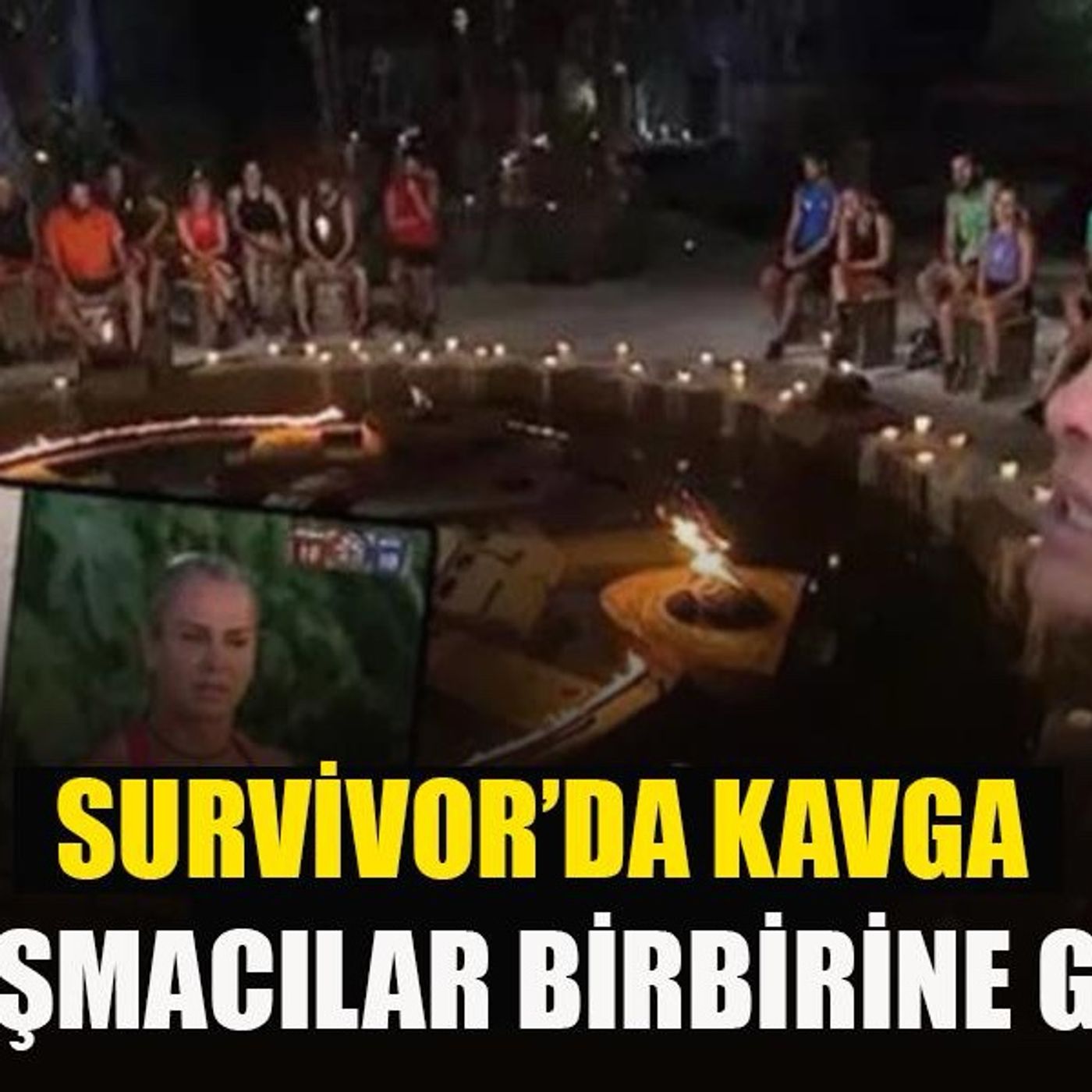 mahalle yanarken taranan kıymetli şahıs