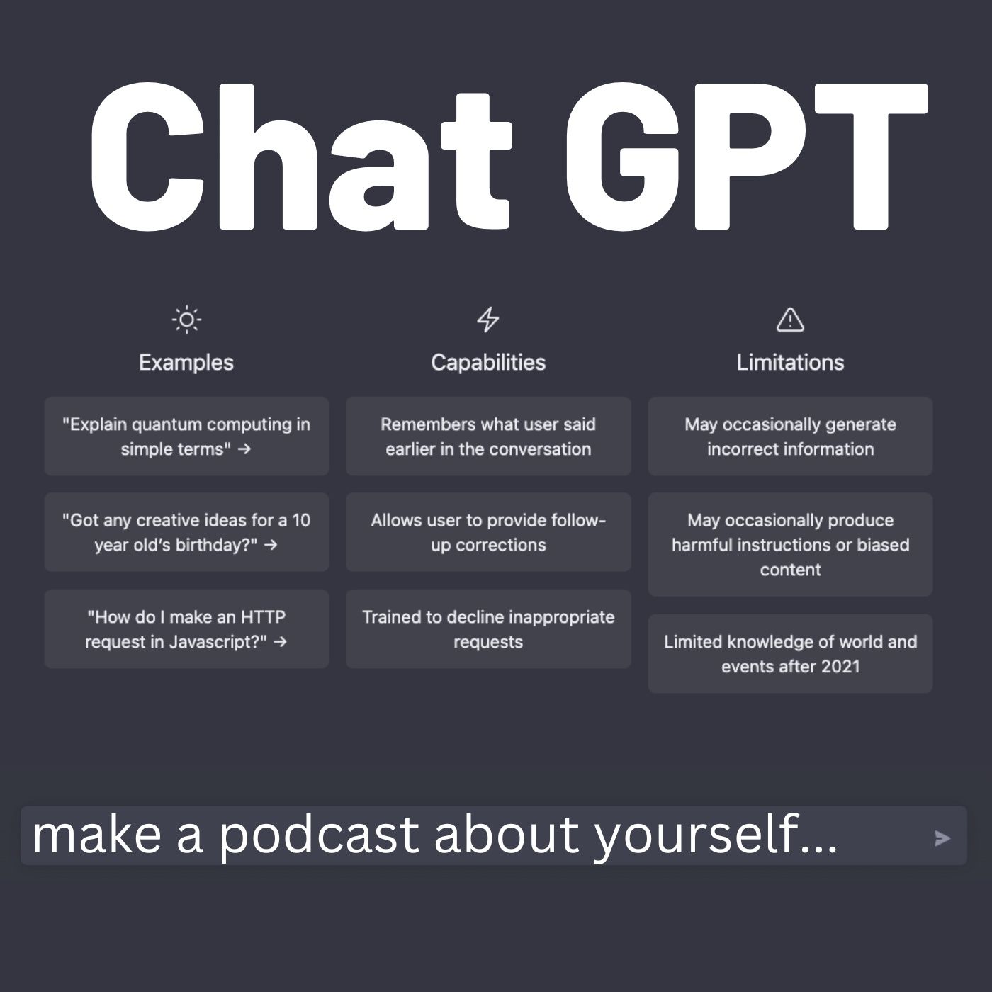 how to make a presentation on chat gpt