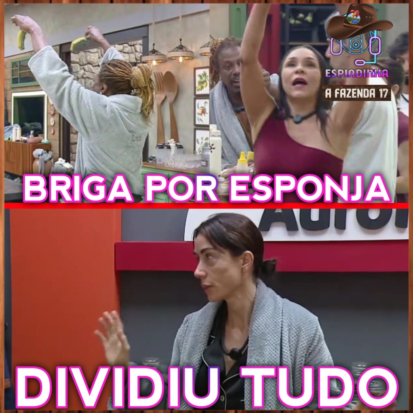 Michelle faz divisão de comida + Yoná e Créo brigam por ESPONJA! + Poder do Lampião | A Fazenda 17