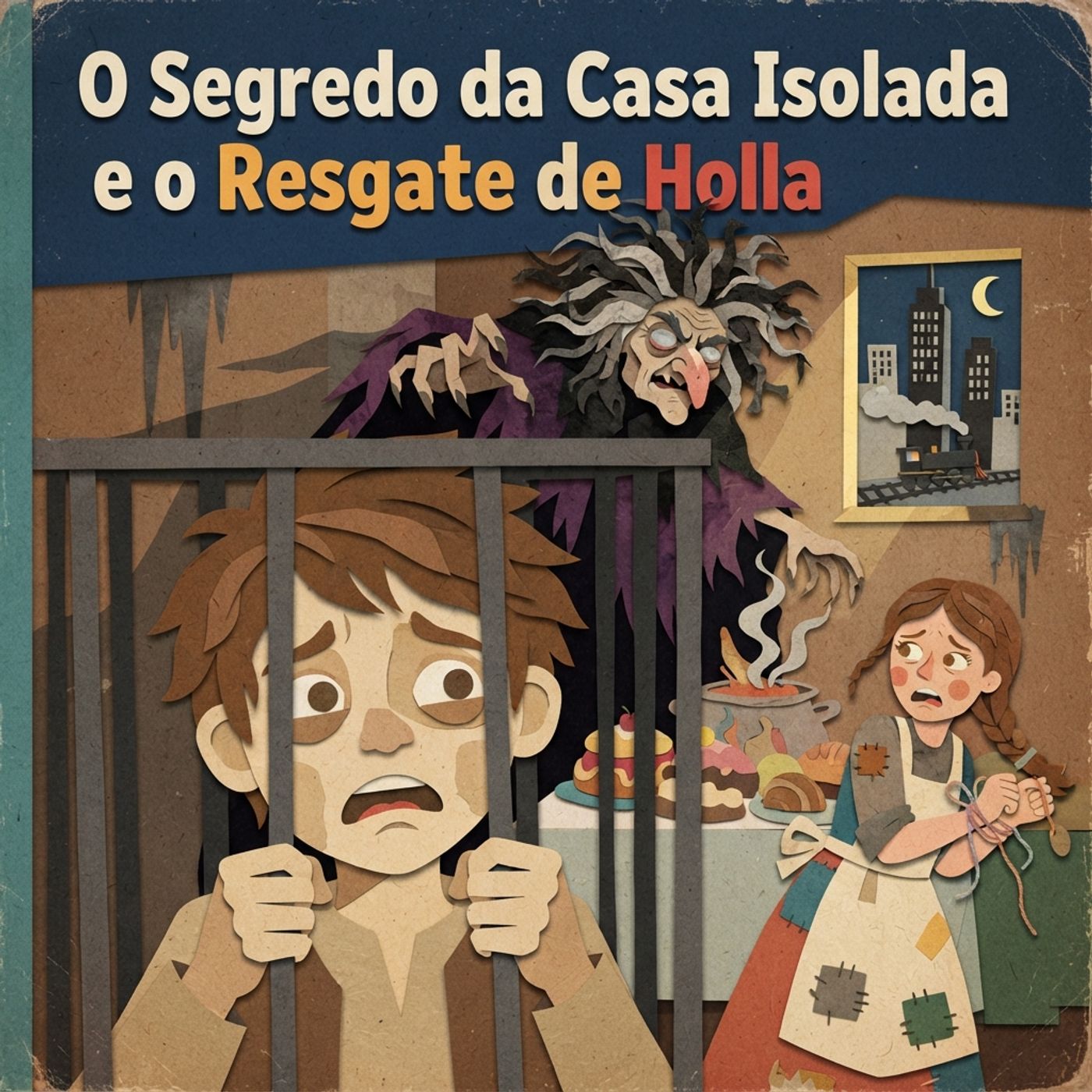 Holla e Gigi e a Estranha Casa no Fim dos Trilhos ｜ Conto para crianças