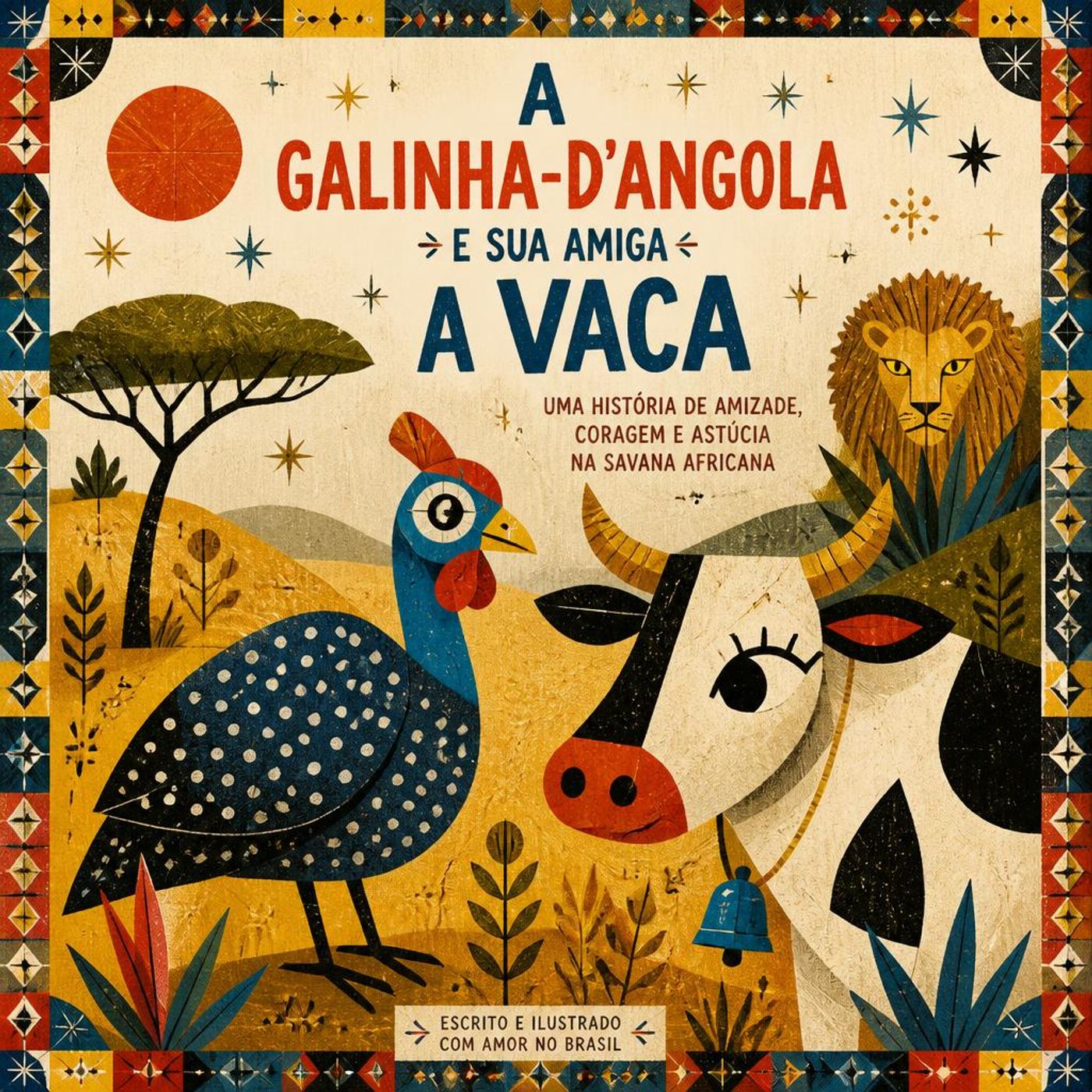 【Aventura Animal】O Galinha-d’Angola contra o Ataque do Grande Leão