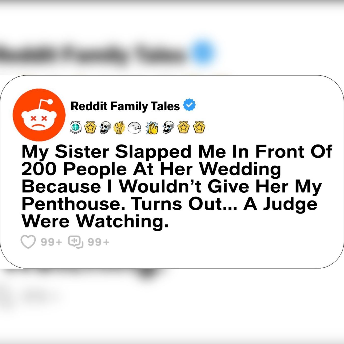 My Sister Slapped Me In Front Of 200 People At Her Wedding Because I Would... - Reddit Family Tales episode artwork