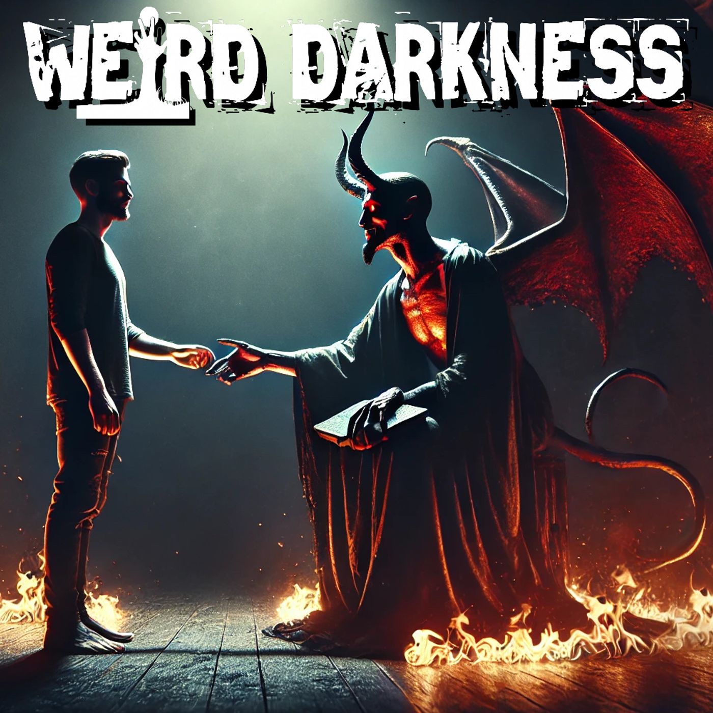 cover of episode “DIABOLICAL DEALINGS WITH THE DEVIL” 10 True Encounters With Satan Himself! #WeirdDarkness