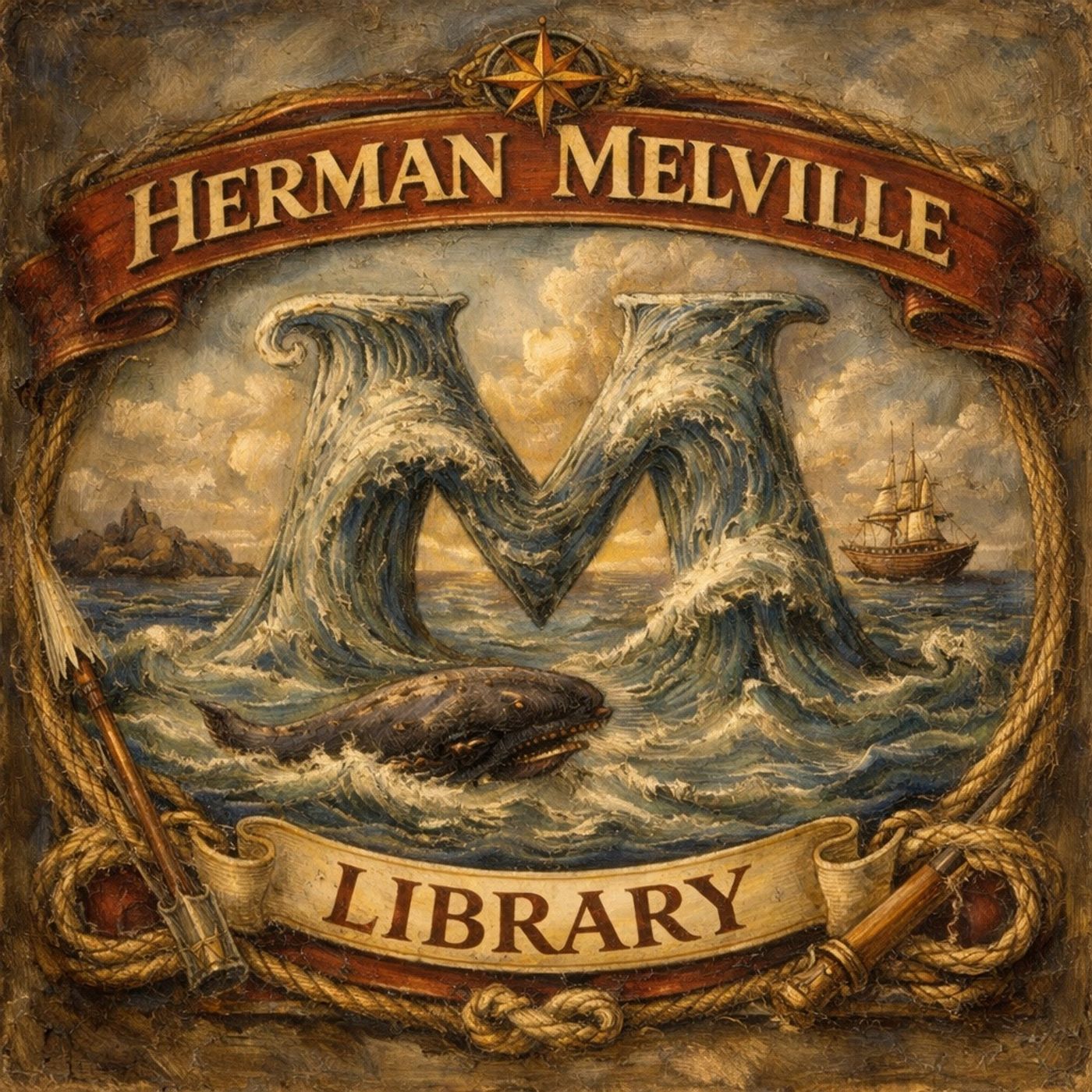 The Herman Melville Library cover art