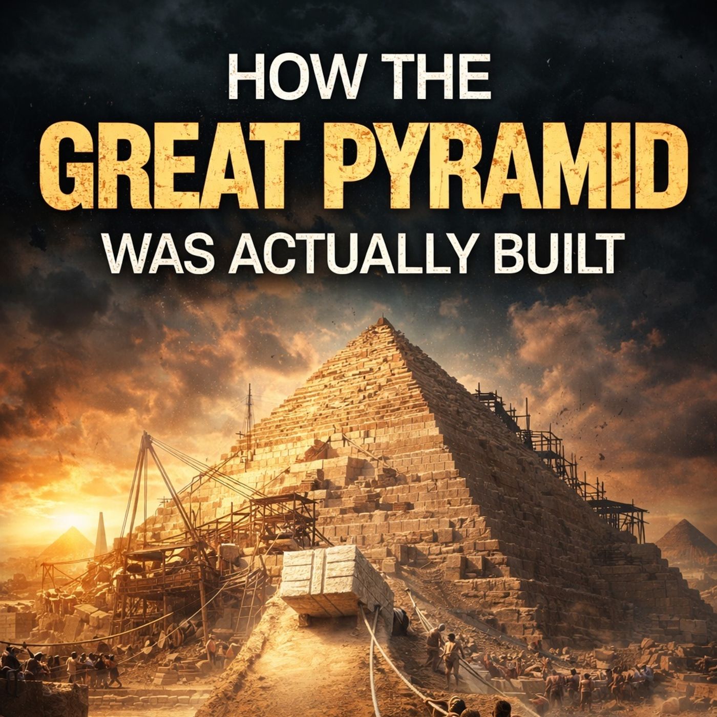 How the Great Pyramid was Actually Built