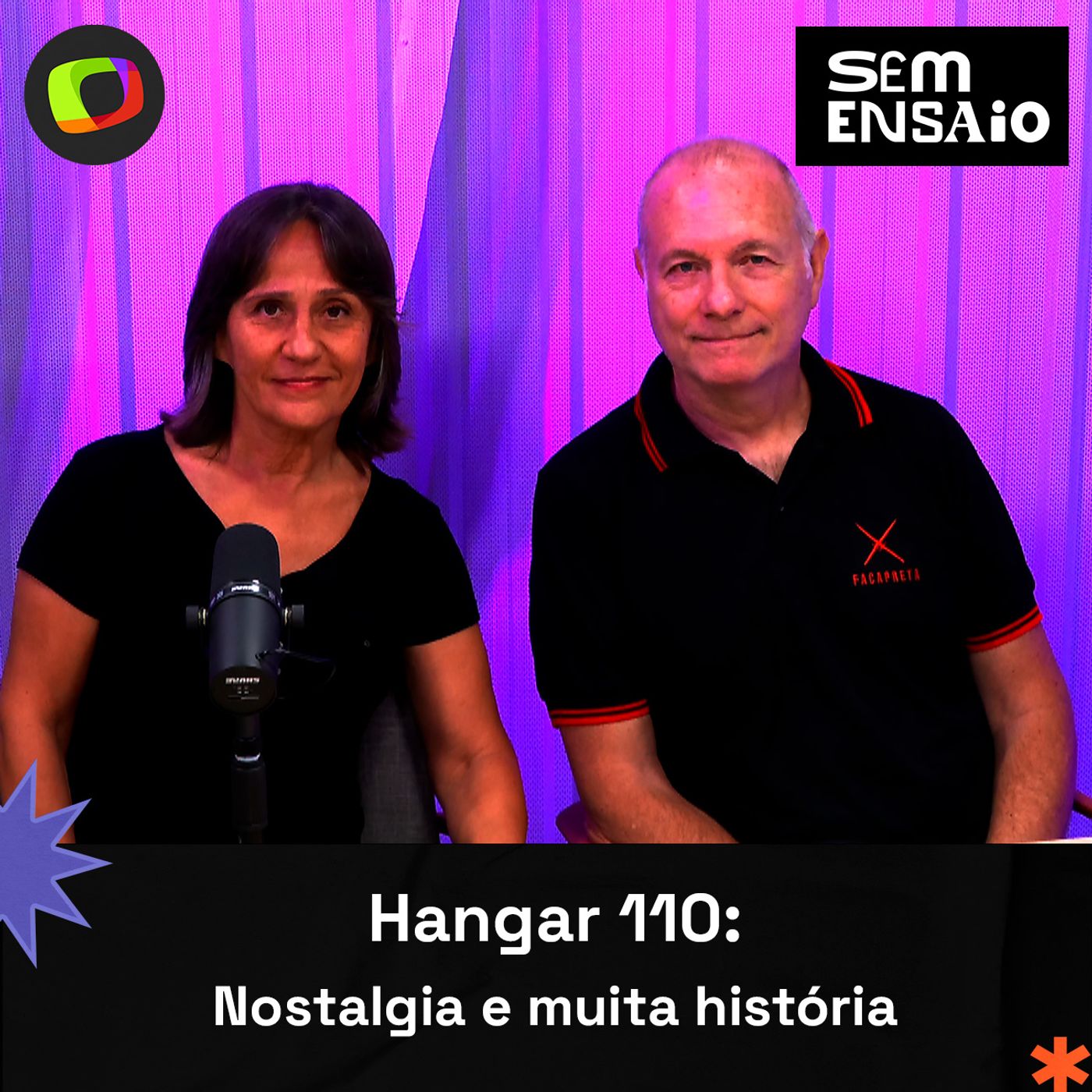 #23: Inédito! Fundadores do Hangar 110 conversam com o Sem Ensaio episode artwork