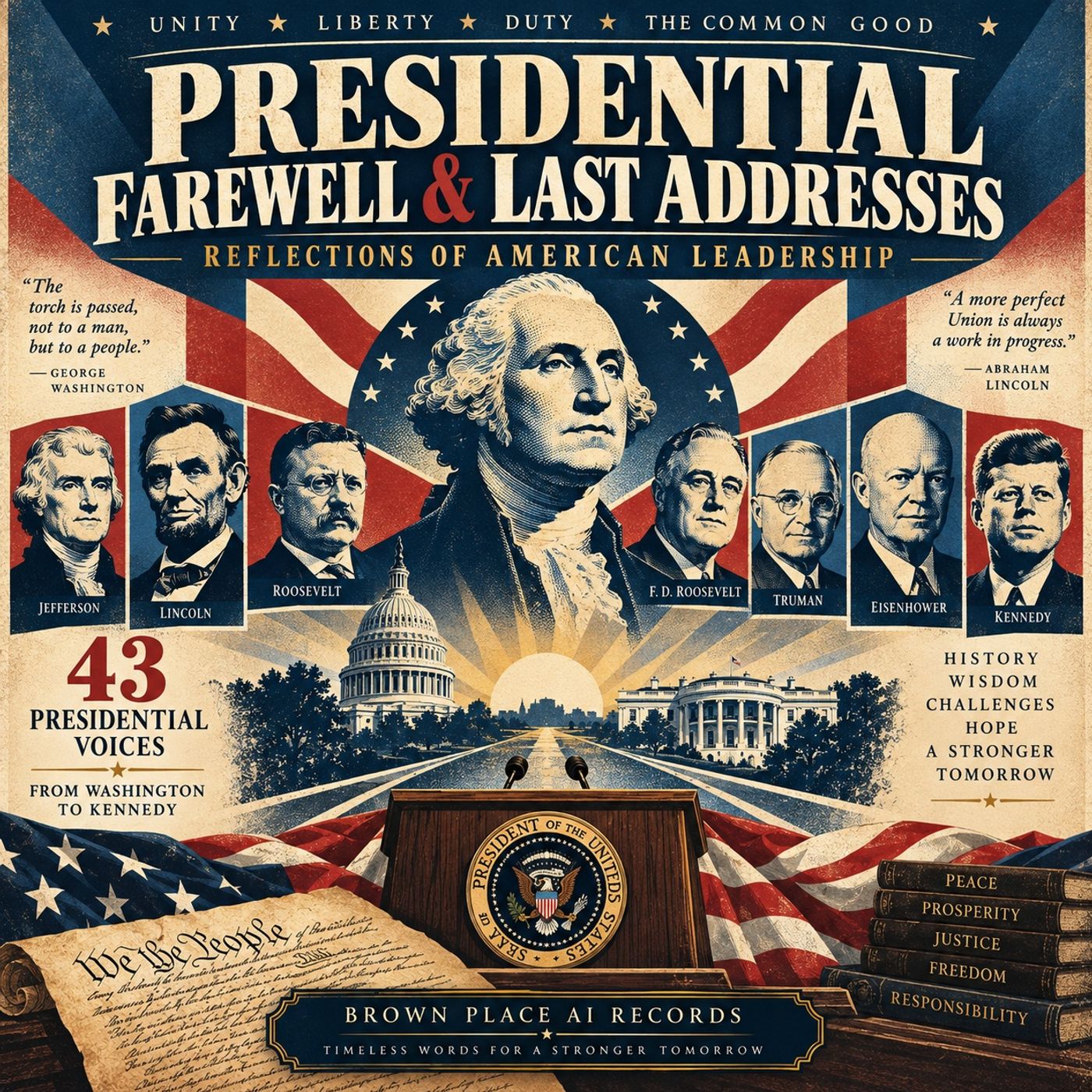 Presidential Farewell & Last Addresses | Washington, Lincoln & American Presidential Leadership Audiobook Part 5 episode artwork