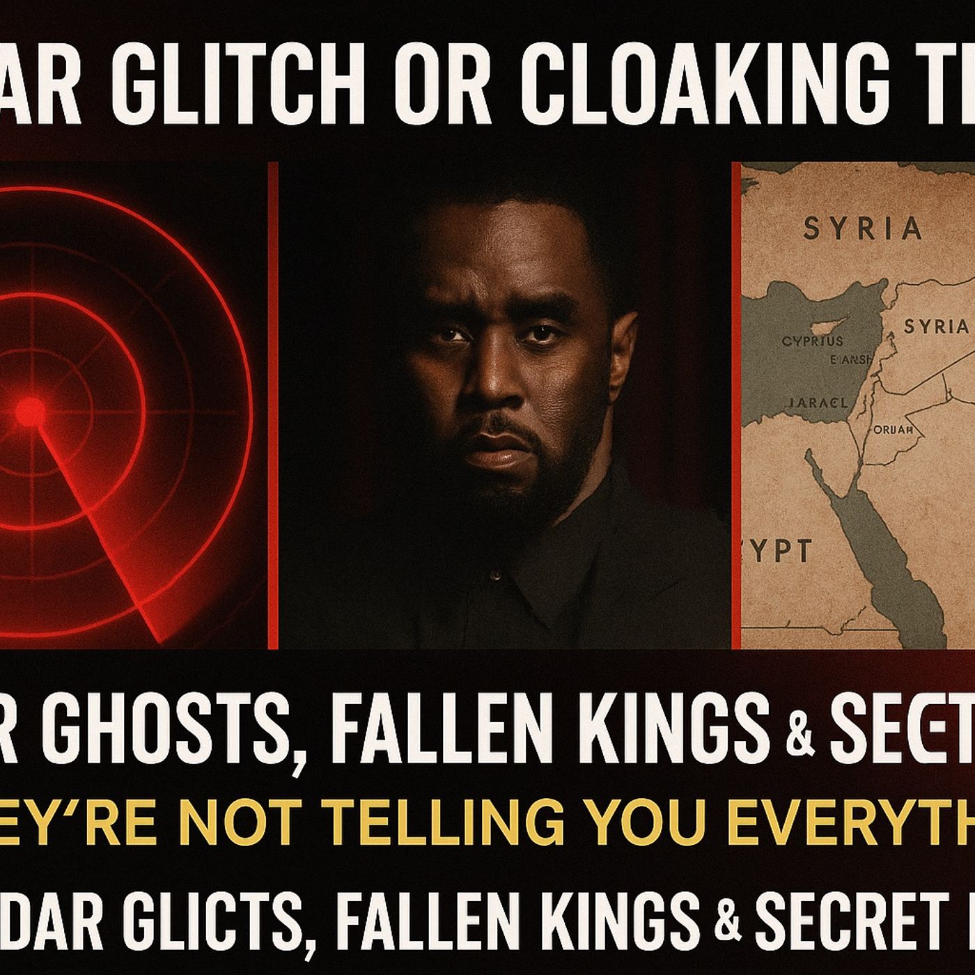 Radar Glitch or Cloaking Tech? Alabama Smoke, Diddy’s Trial & Abraham Accord 2.0 episode artwork