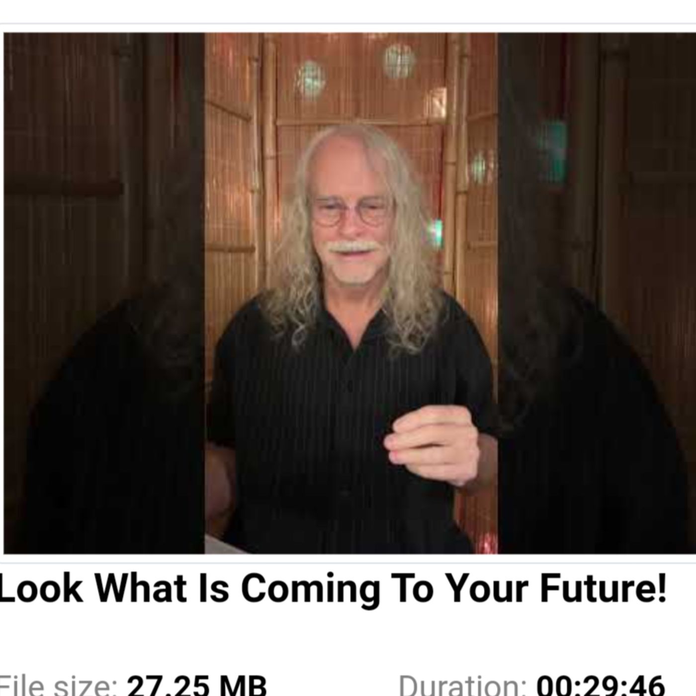 Look What Is Coming To Your Future episode artwork