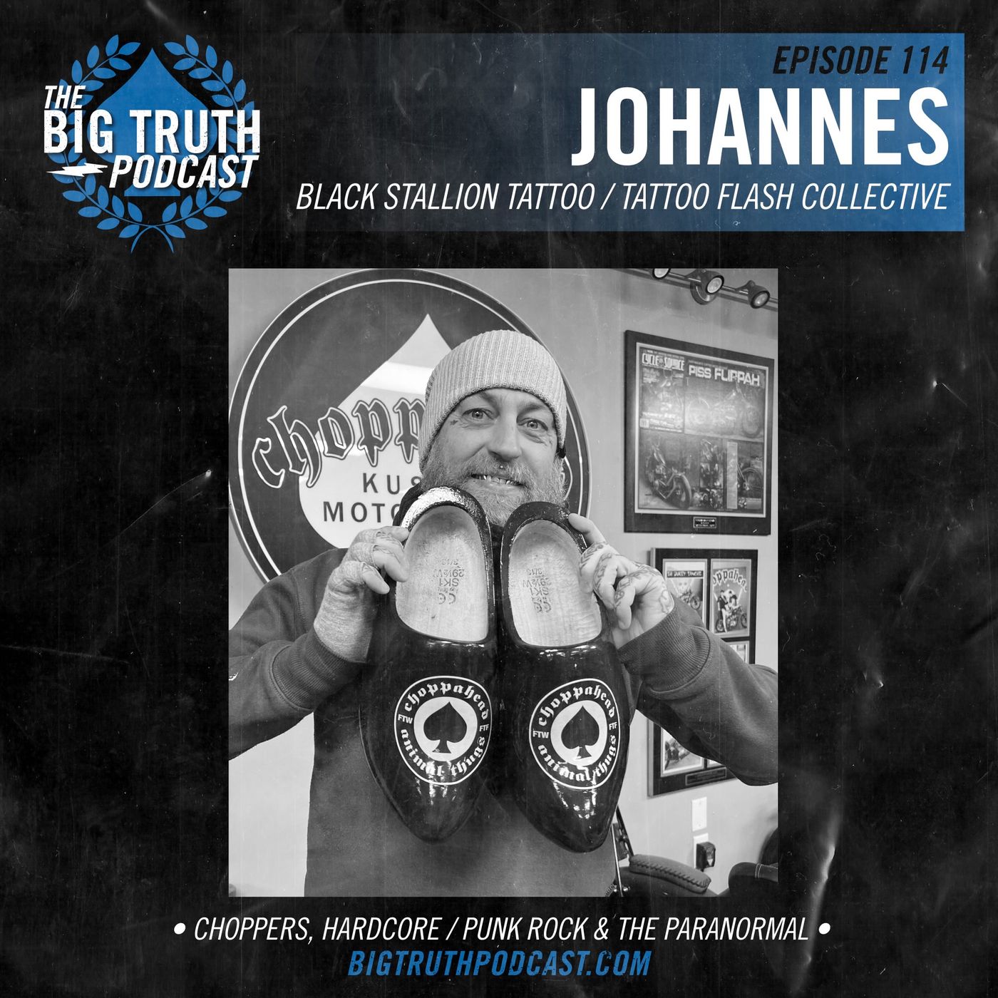 #114 - Johannes : Black Stallion Tattoo / Tattoo Flash Collective