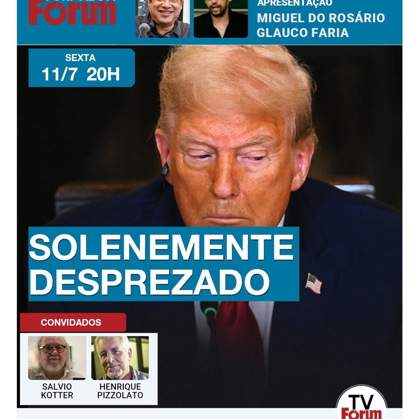 PGR vai pedir condenação de Bolsonaro na próxima segunda | A vassalagem de Tarcísio  | 11.07.25 episode artwork