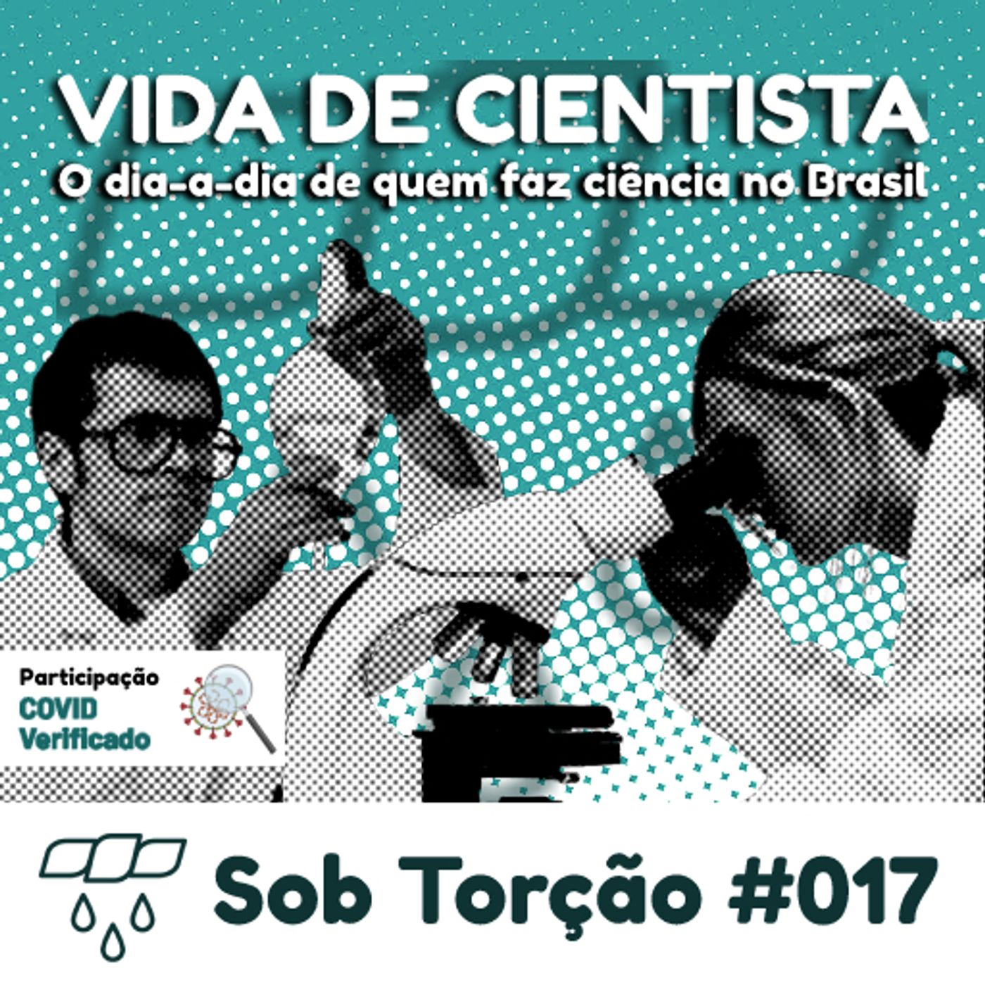 Sob Torção #017 - "Vida de Cientista: O dia-a-dia de quem faz ciência no Brasil" episode artwork