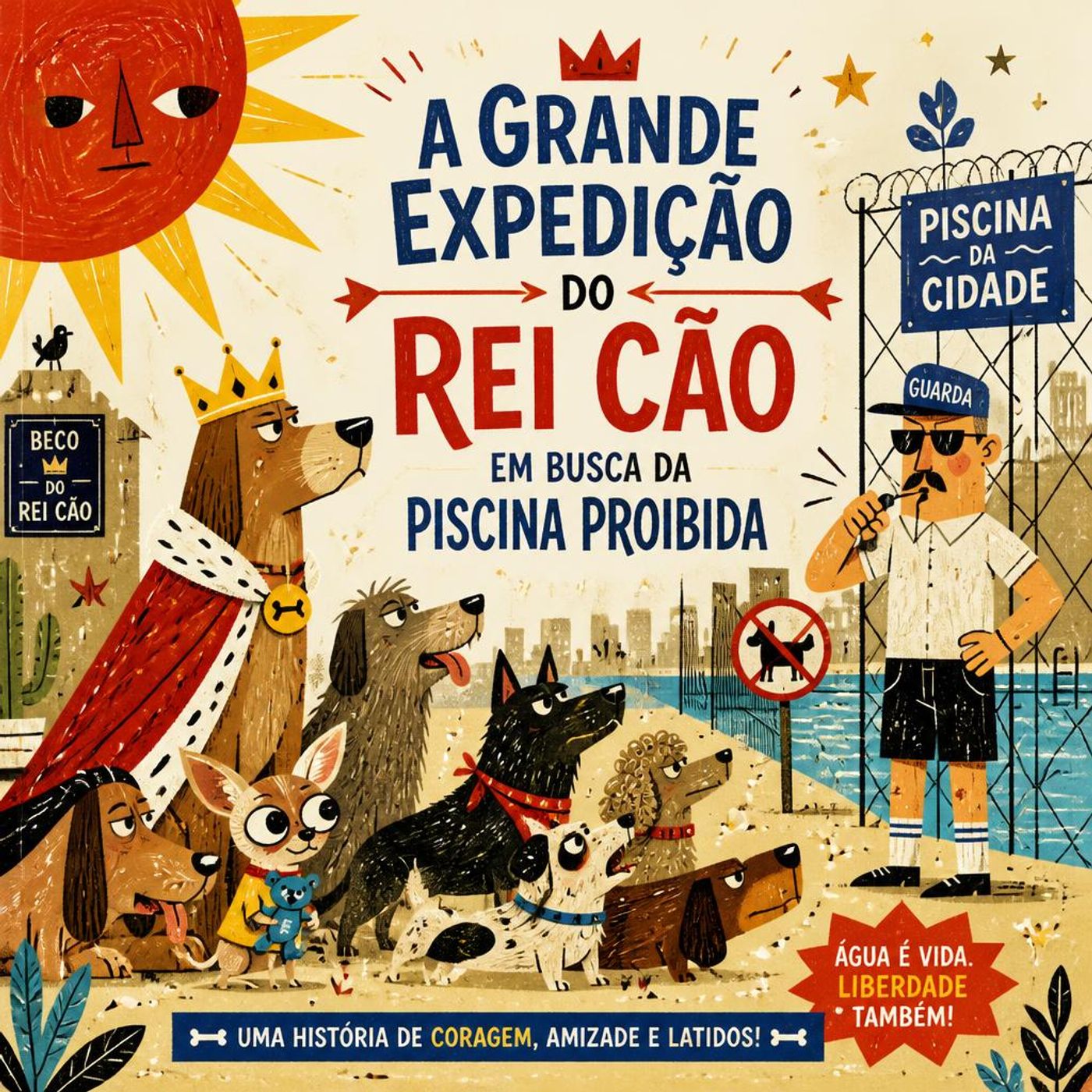 【Aventura Animal】O Rei Cão contra o Grande Calor do Verão