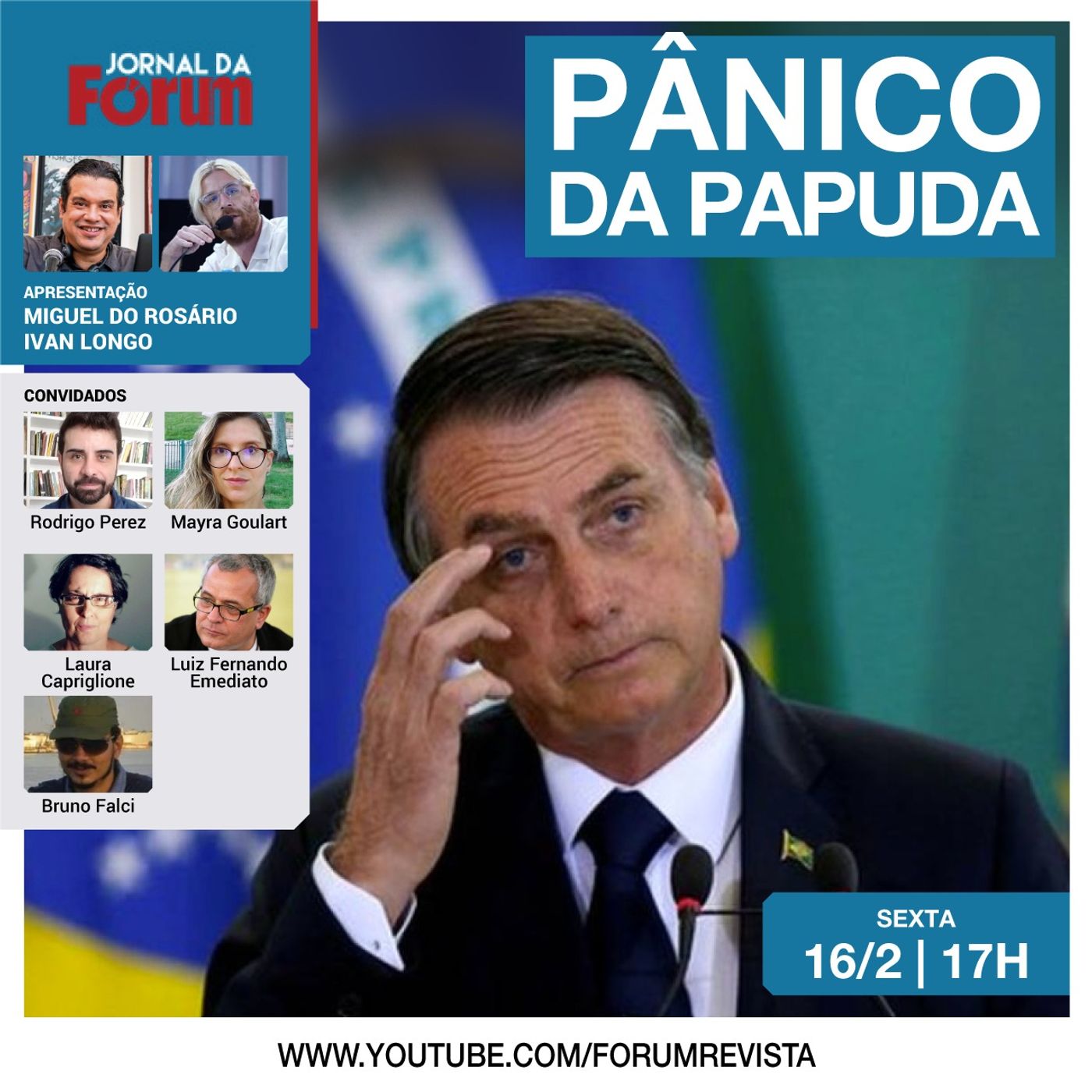 Bolsonaro teve crise nervosa por medo da Papuda | Desemprego cai pra 7% episode artwork