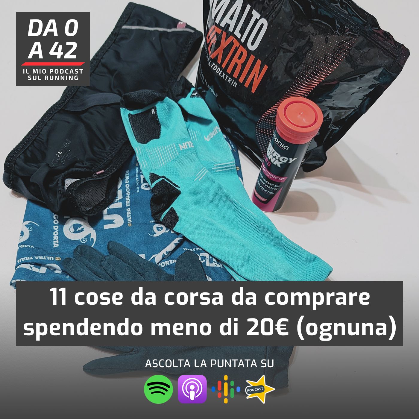 Da 0 a 42 - Il mio podcast sul running