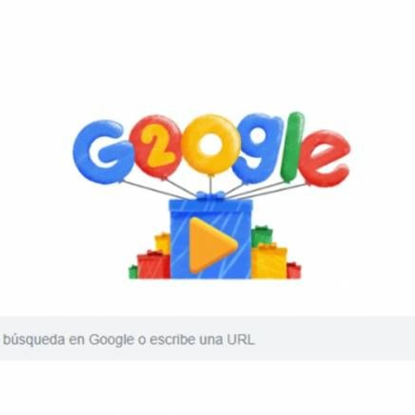 20 años de Google
