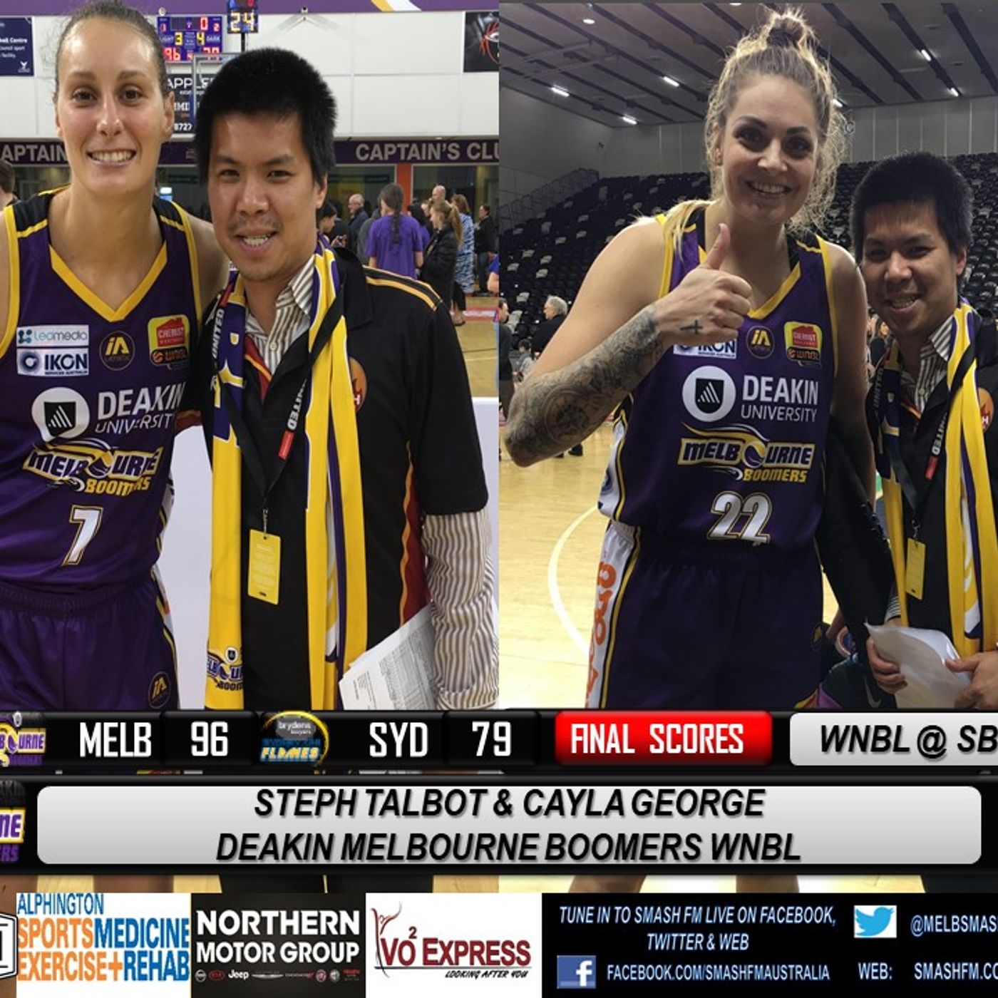 SSS: Melbourne Boomers WNBL Post Game Interviews 081118 episode artwork