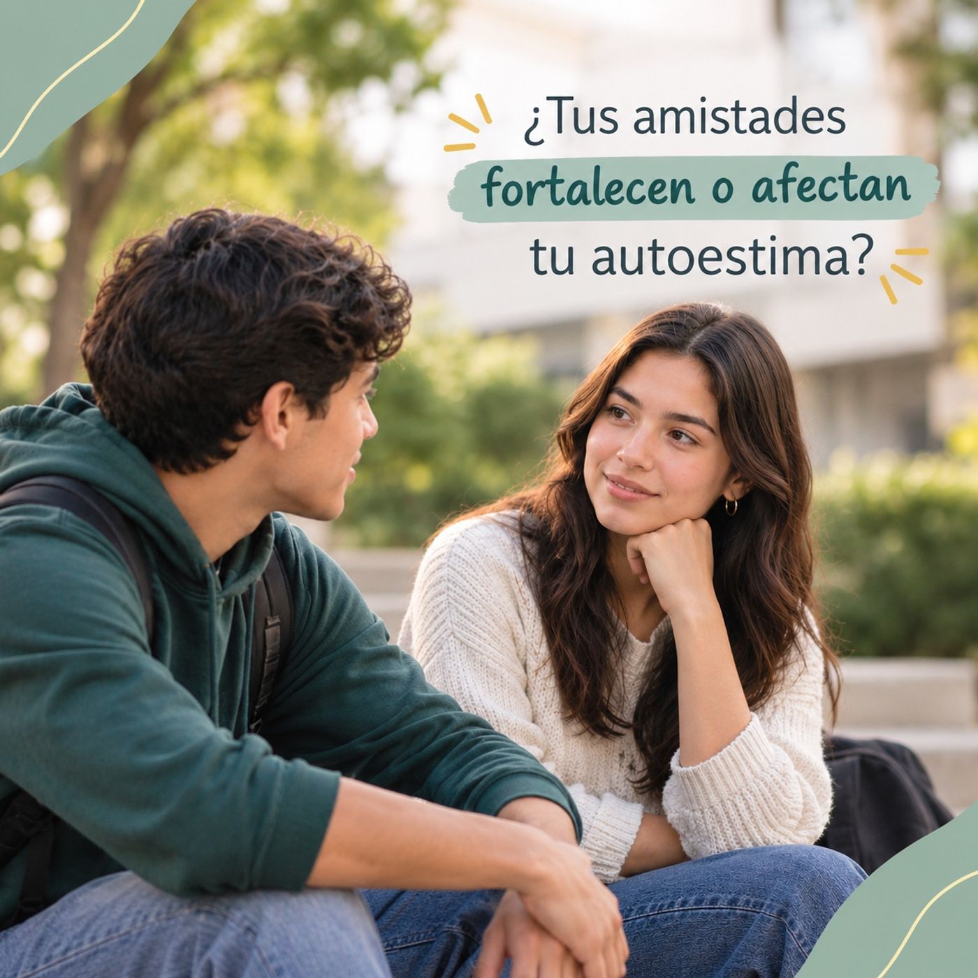 ¿Tus amistades fortalecen o afectan tu autoestima?