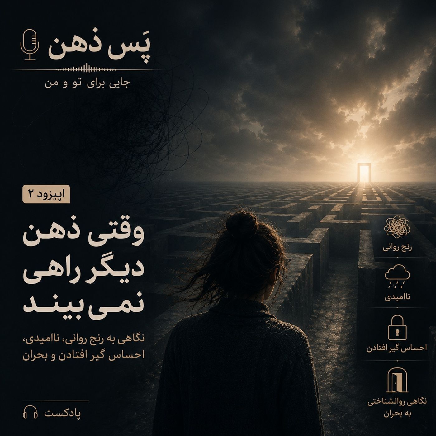 اپیزود دوم از فصل اول، "وقتی ذهن دیگر راهی نمی‌بیند!