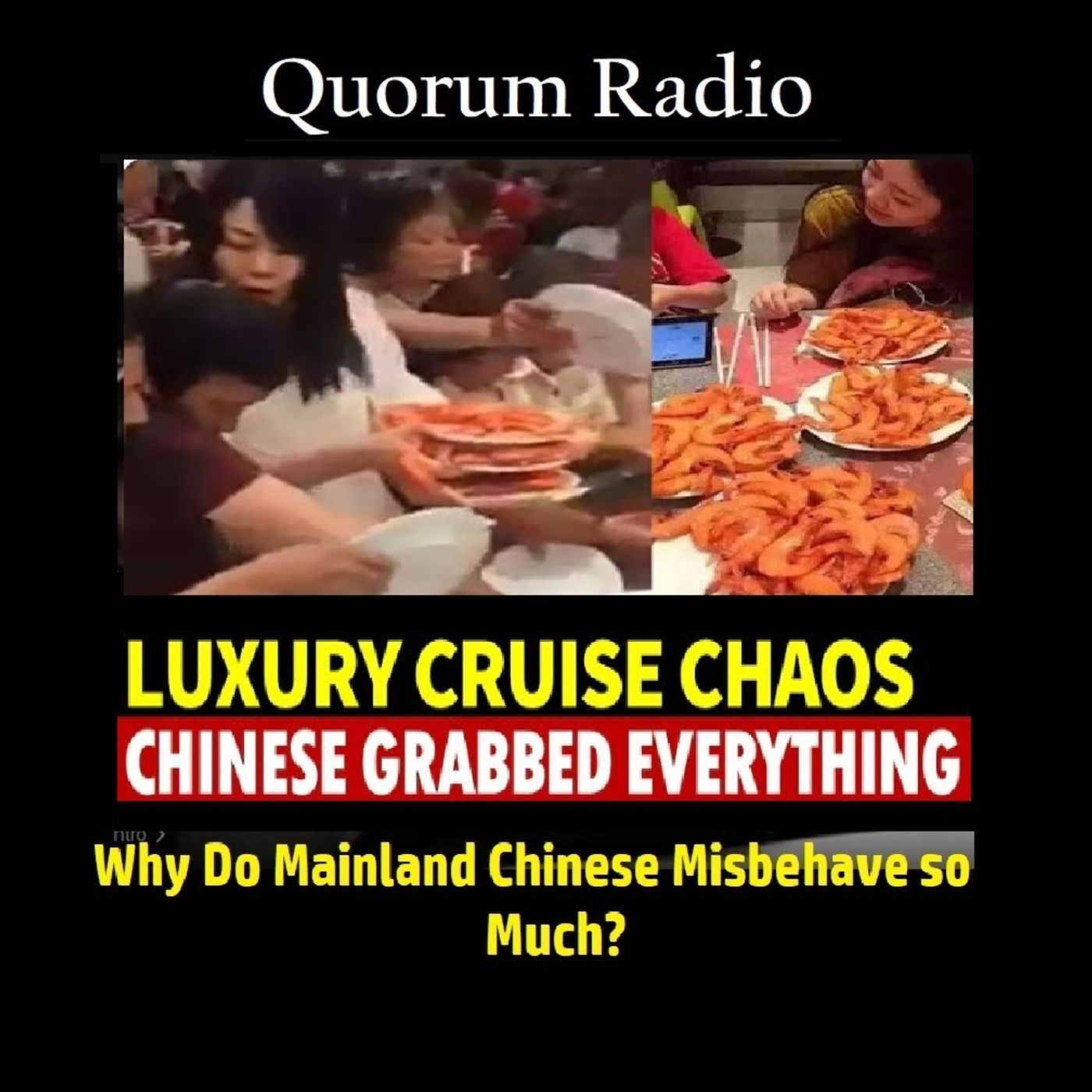 QUORUM RADIO: Why So Much Bad Conduct From Mainland Chinese People?? Part II 04-15-25