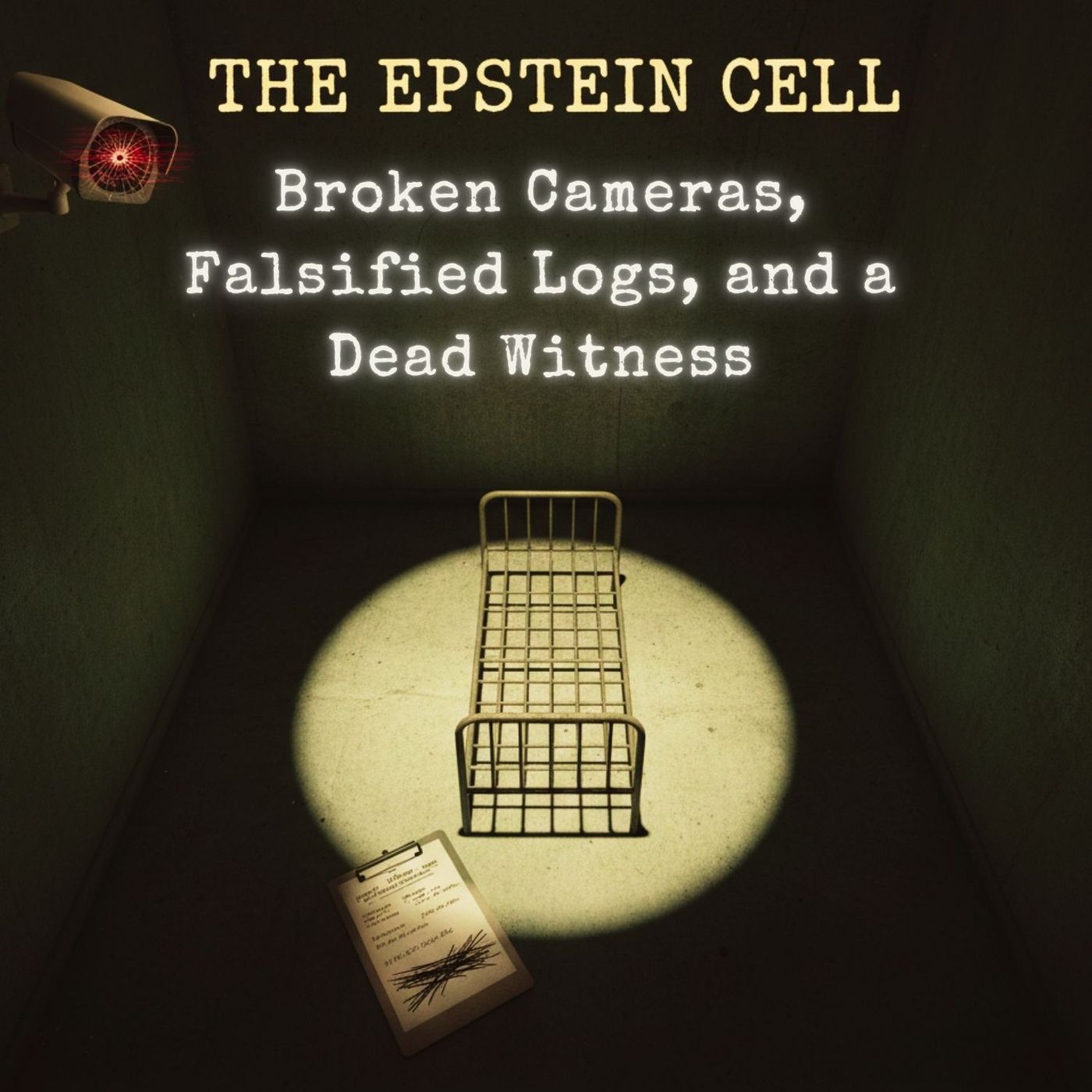 The EPSTEIN Cell: Broken Cameras, Falsified Logs, and a DEAD Witness