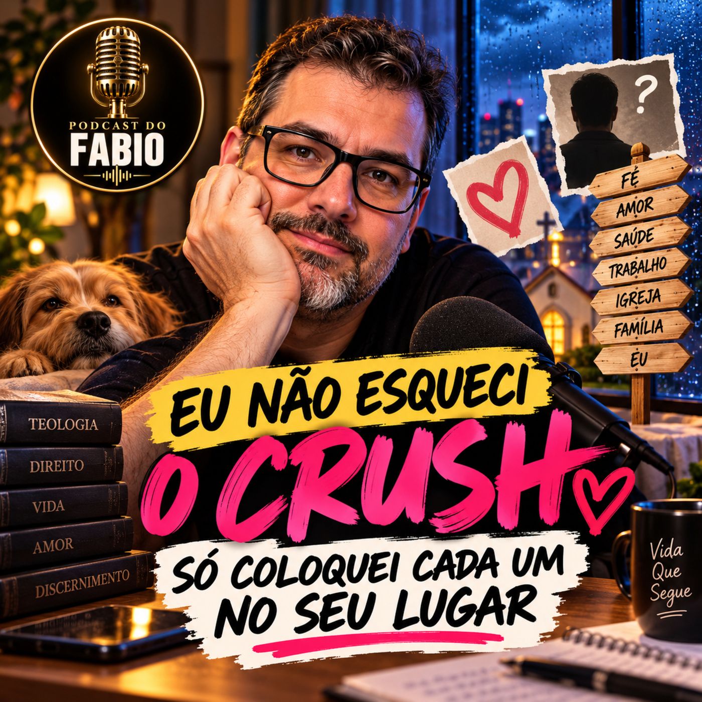🎙️ EU NÃO ESQUECI O CRUSH — SÓ COLOQUEI CADA UM NO SEU LUGAR | 29 de Setembro de 2026 episode artwork
