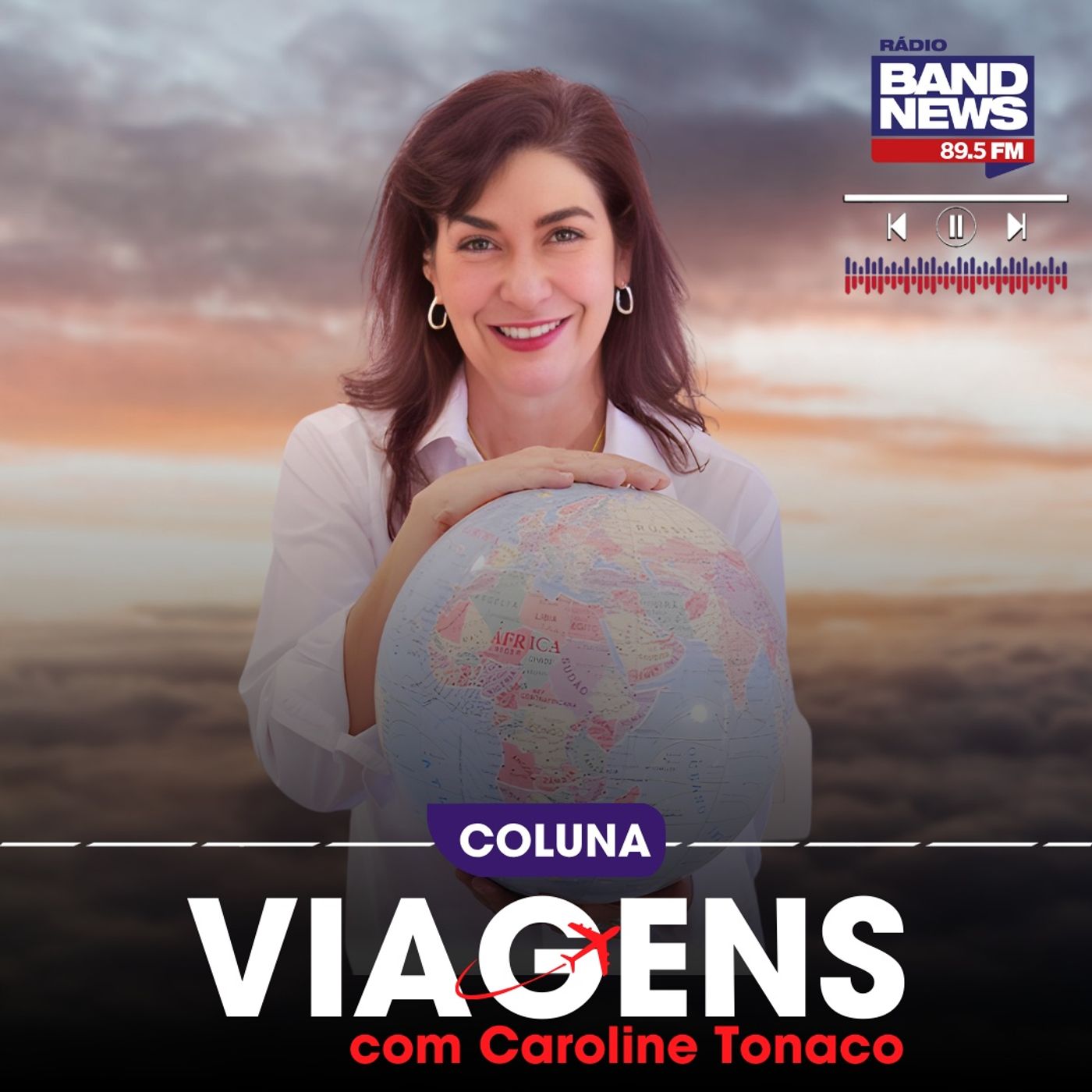 Viagens, com Caroline Tonaco podcast artwork