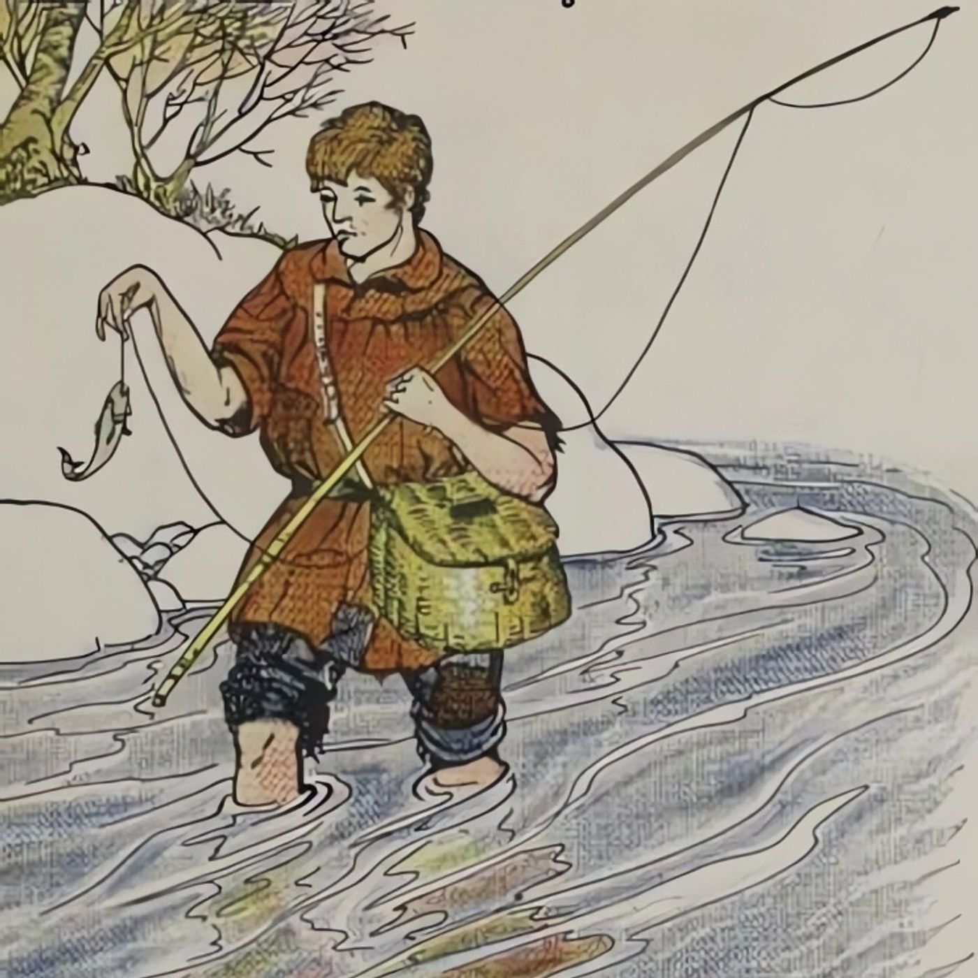 De Visser en de kleine Vis | Aesopus Fabels episode artwork