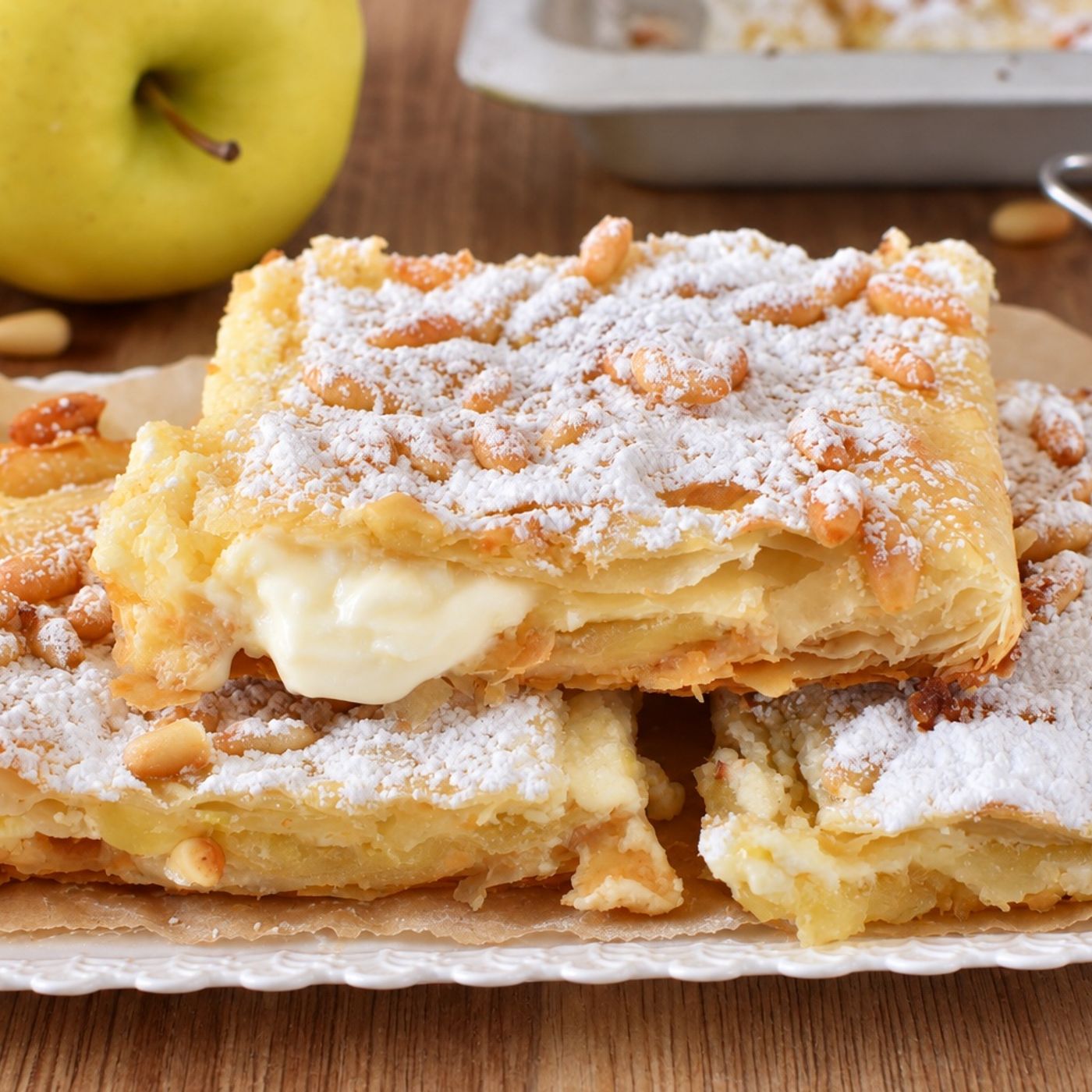 Sfoglia Croccante Mele e Yogurt