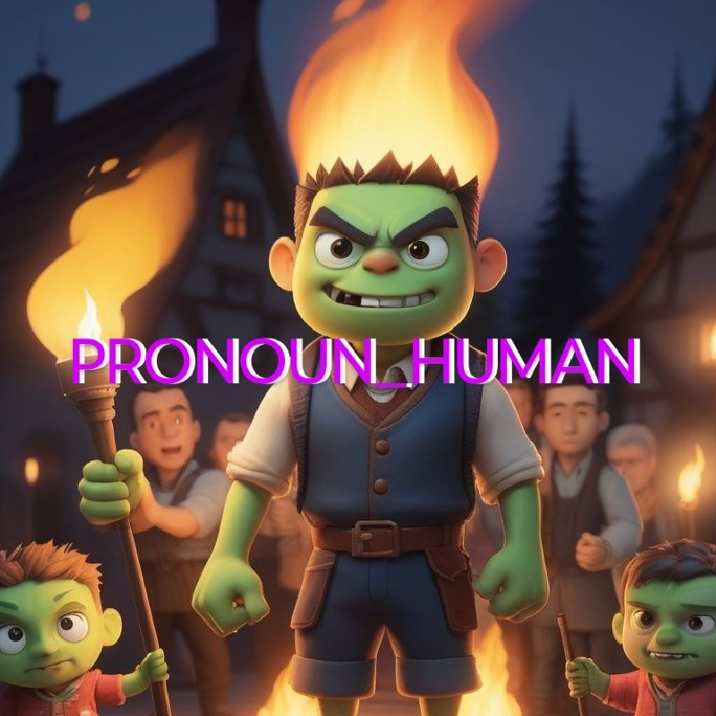 PRONOUN_HUMAN #9 (ADAPTABILITY AND MAINTAINING POSITIVITY) episode artwork