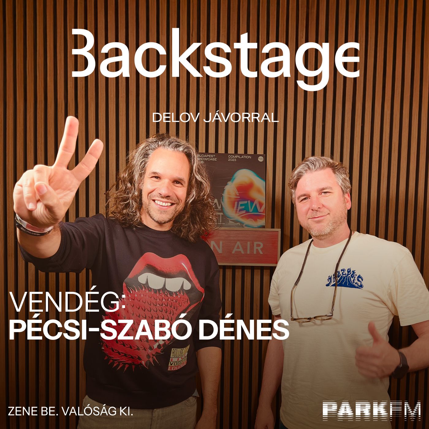 Backstage / Delov Jávor, vendég: Pécsi-Szabó Dénes a Park FM-en! 2025 episode artwork