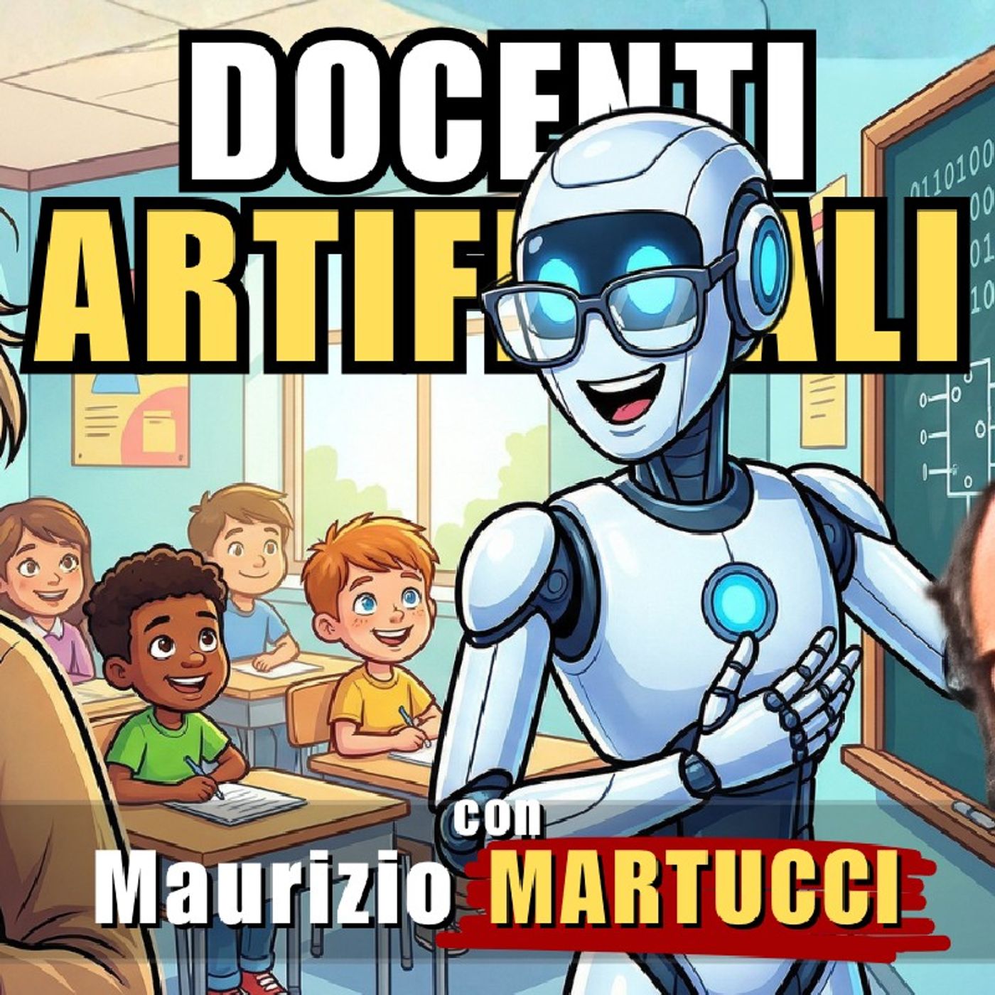 Robot nelle scuole – con Maurizio MARTUCCI | Alla Mezza episode artwork