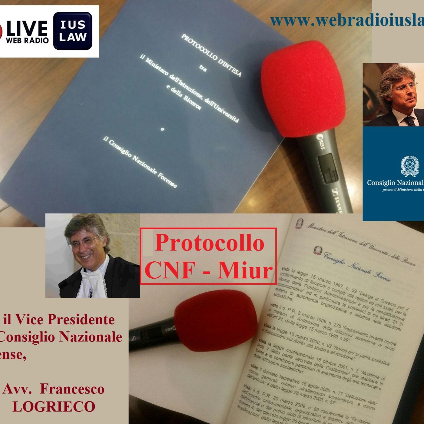 Il Protocollo d'Intesa tra il C.N.F. e il Ministero dell'Istruzione, dell'Università e della Ricerca (M.I.U.R.) episode artwork