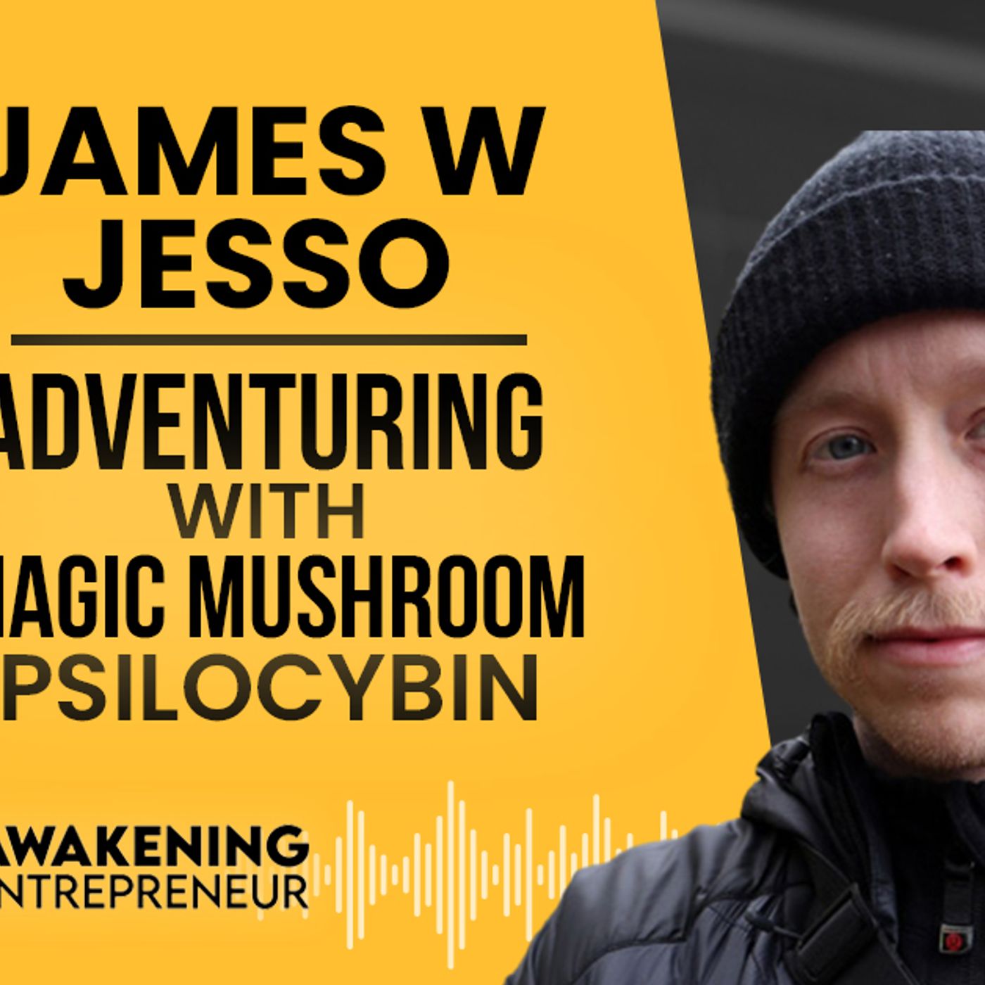 James W Jesso - Adventuring With Magic Mushroom Psilocybin  - GNG #50 episode artwork