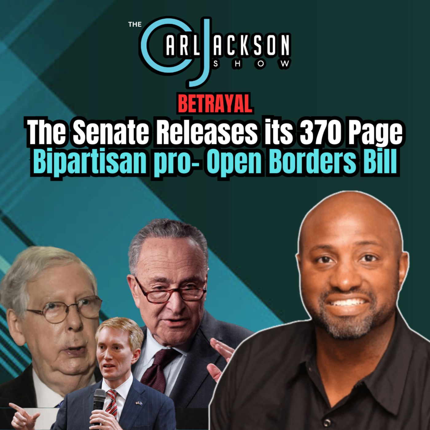 Betrayal! The Senate Releases its 370 Page Bipartisan pro- Open Borders Bill