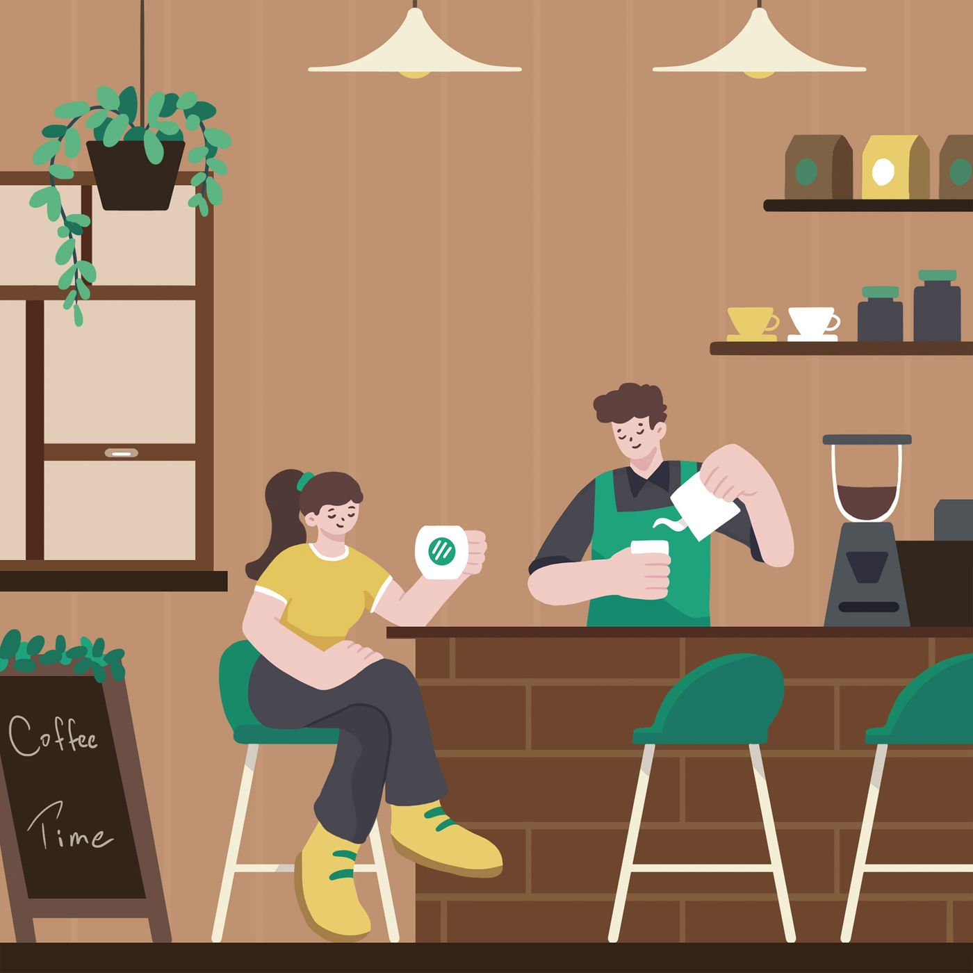 China's booming coffee scene