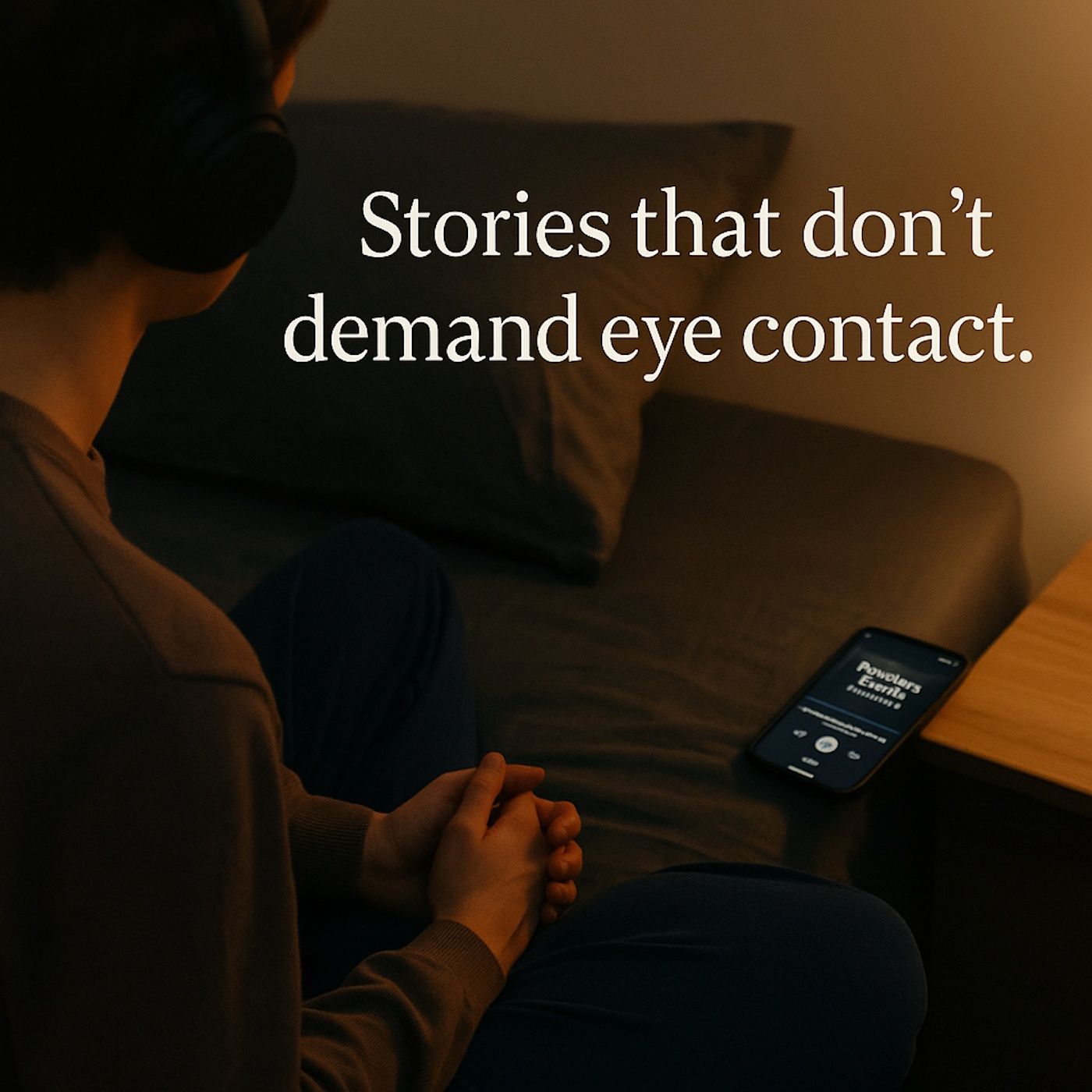 Stories that don’t demand eye contact