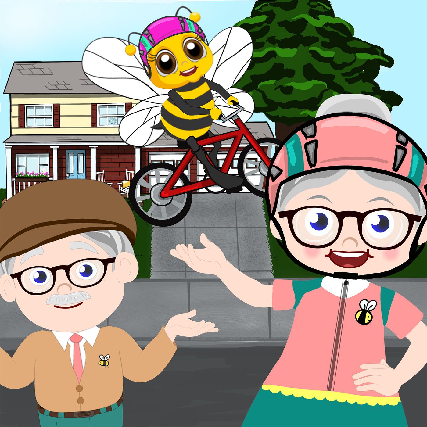 Melodybee Rides A Bike - Mrs. Honeybee & Friends